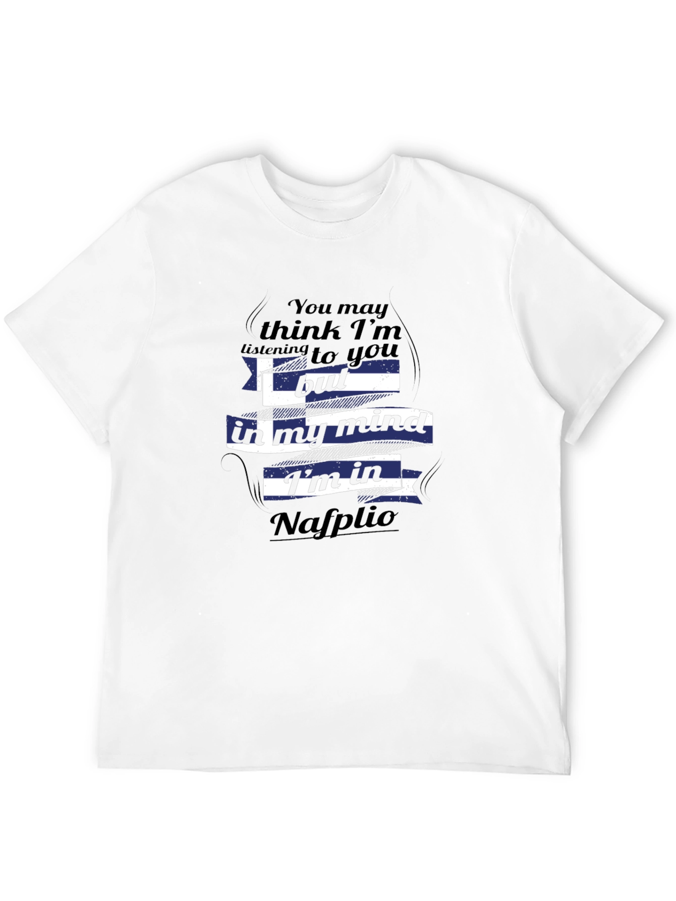 Nafplio Mind T-Shirt - Greek Pride Tee