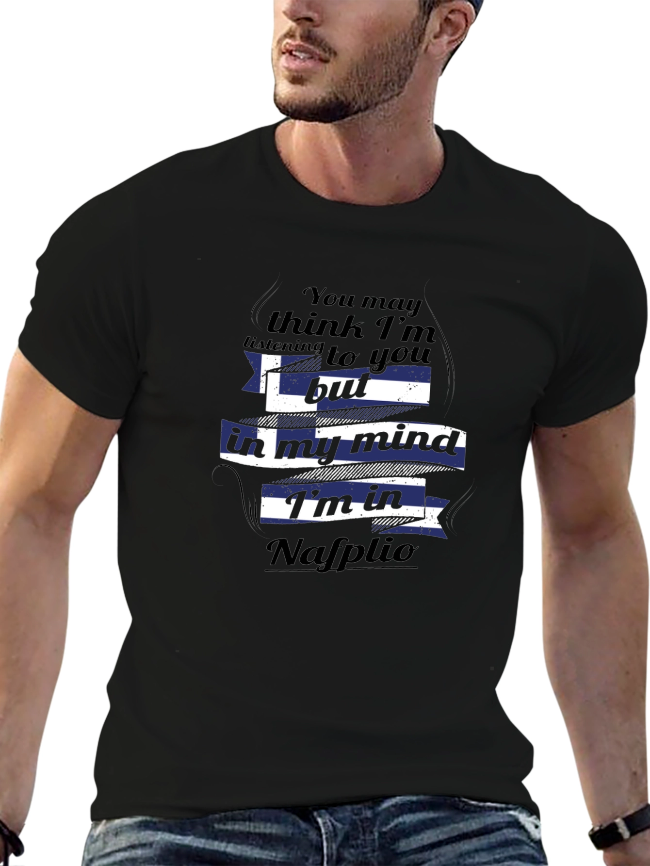 Nafplio Mind T-Shirt - Greek Pride Tee