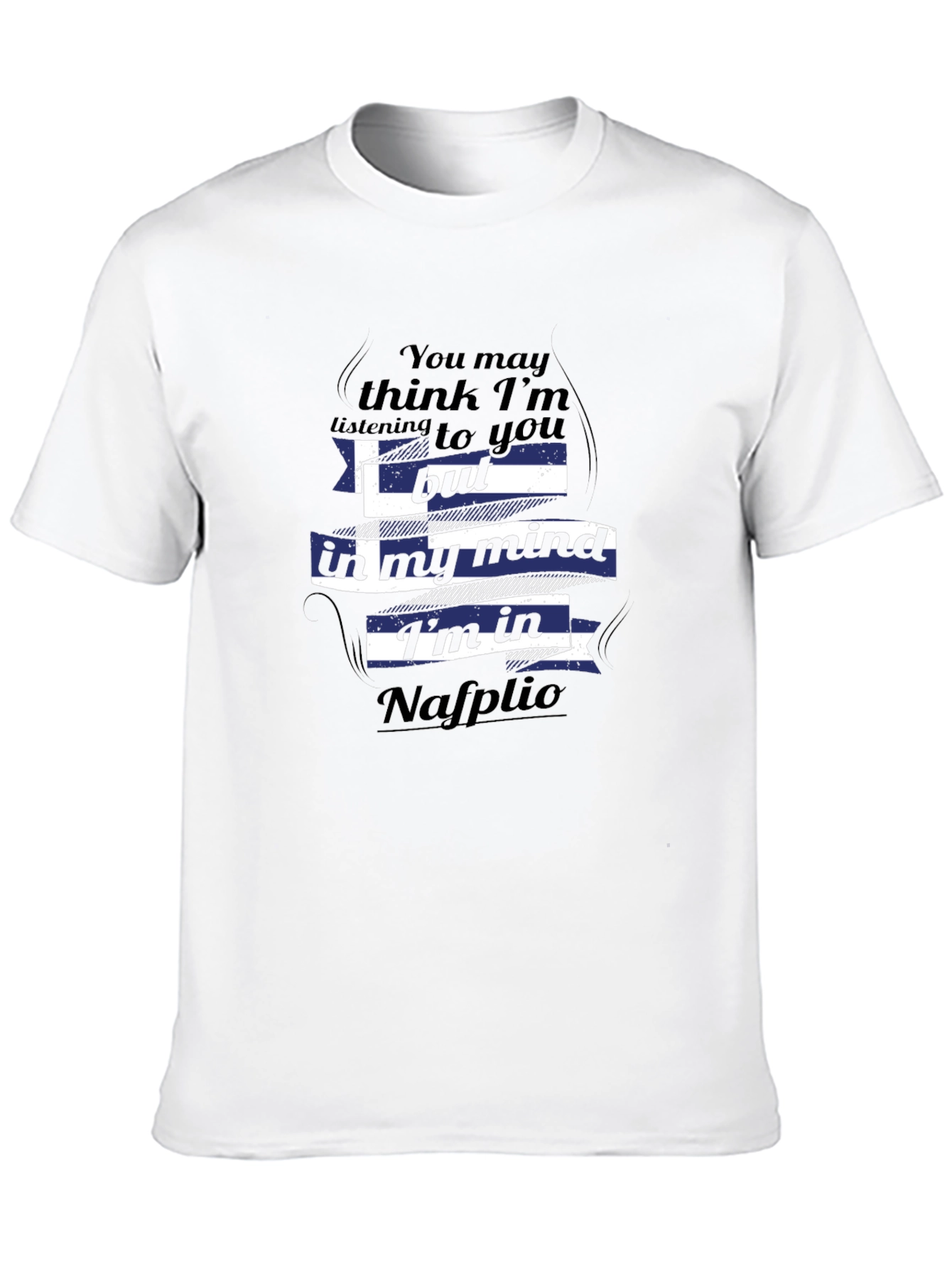 Nafplio Mind T-Shirt - Greek Pride Tee