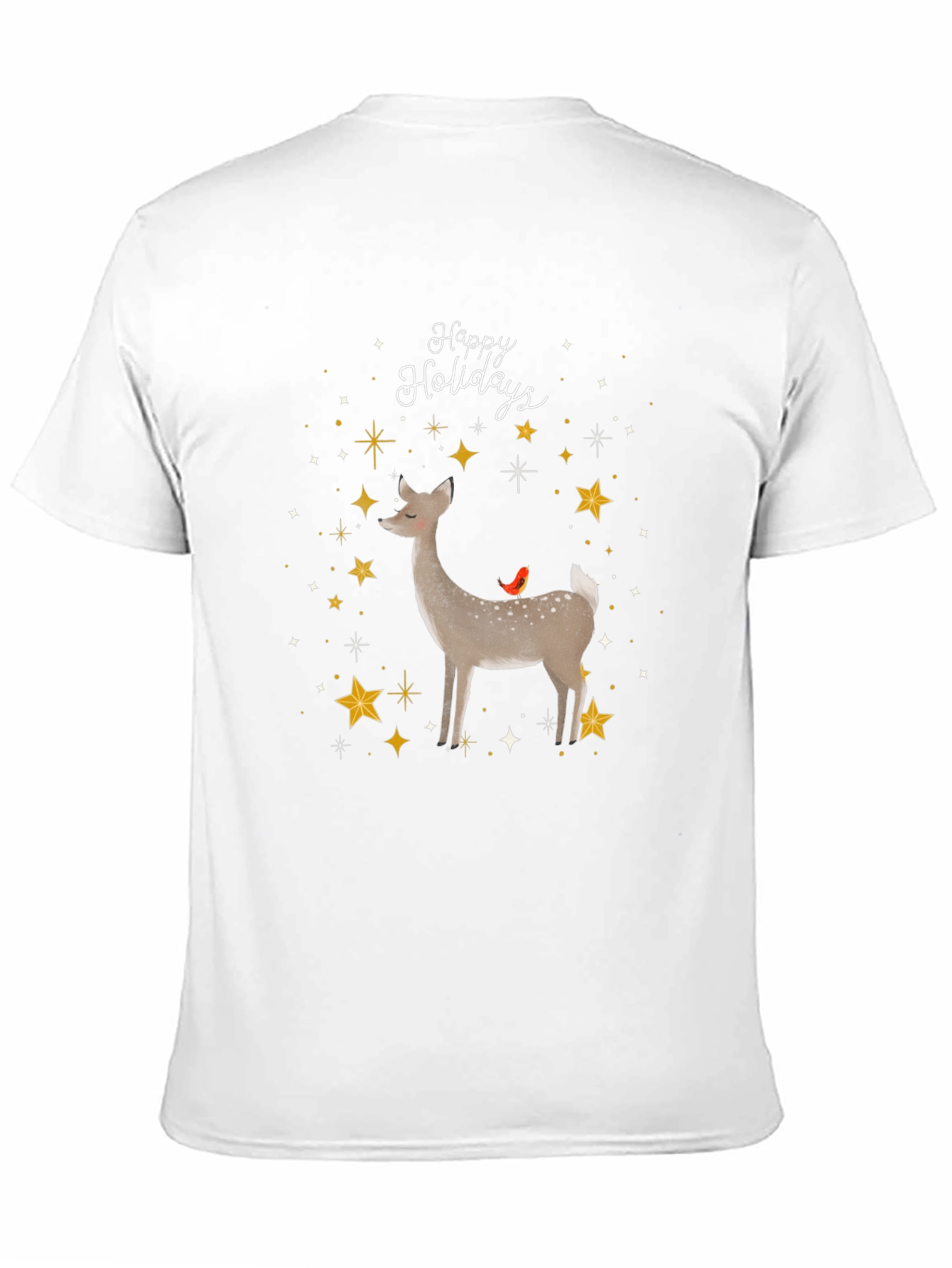 Festive Deer Holiday T-Shirt