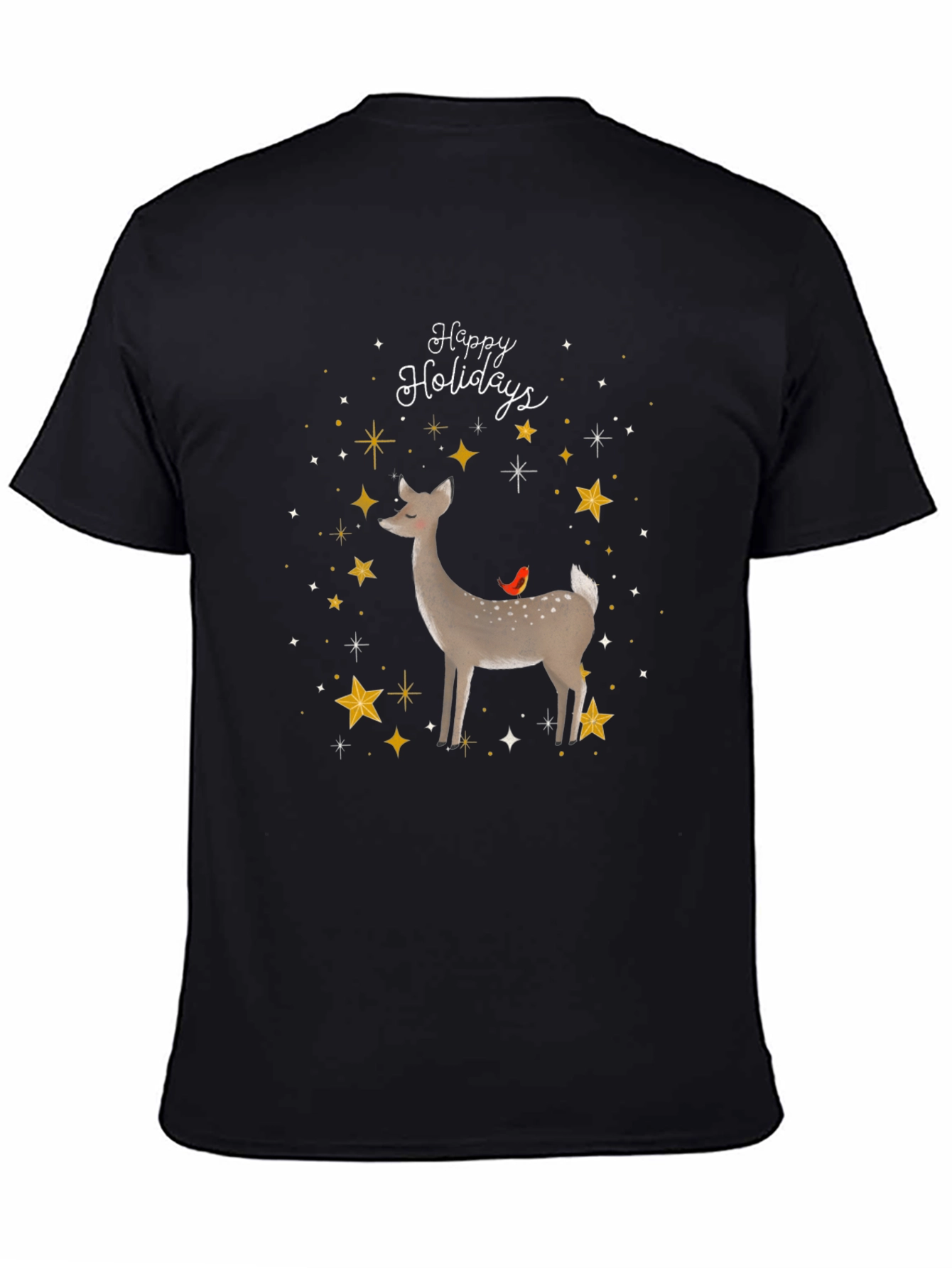 Festive Deer Holiday T-Shirt