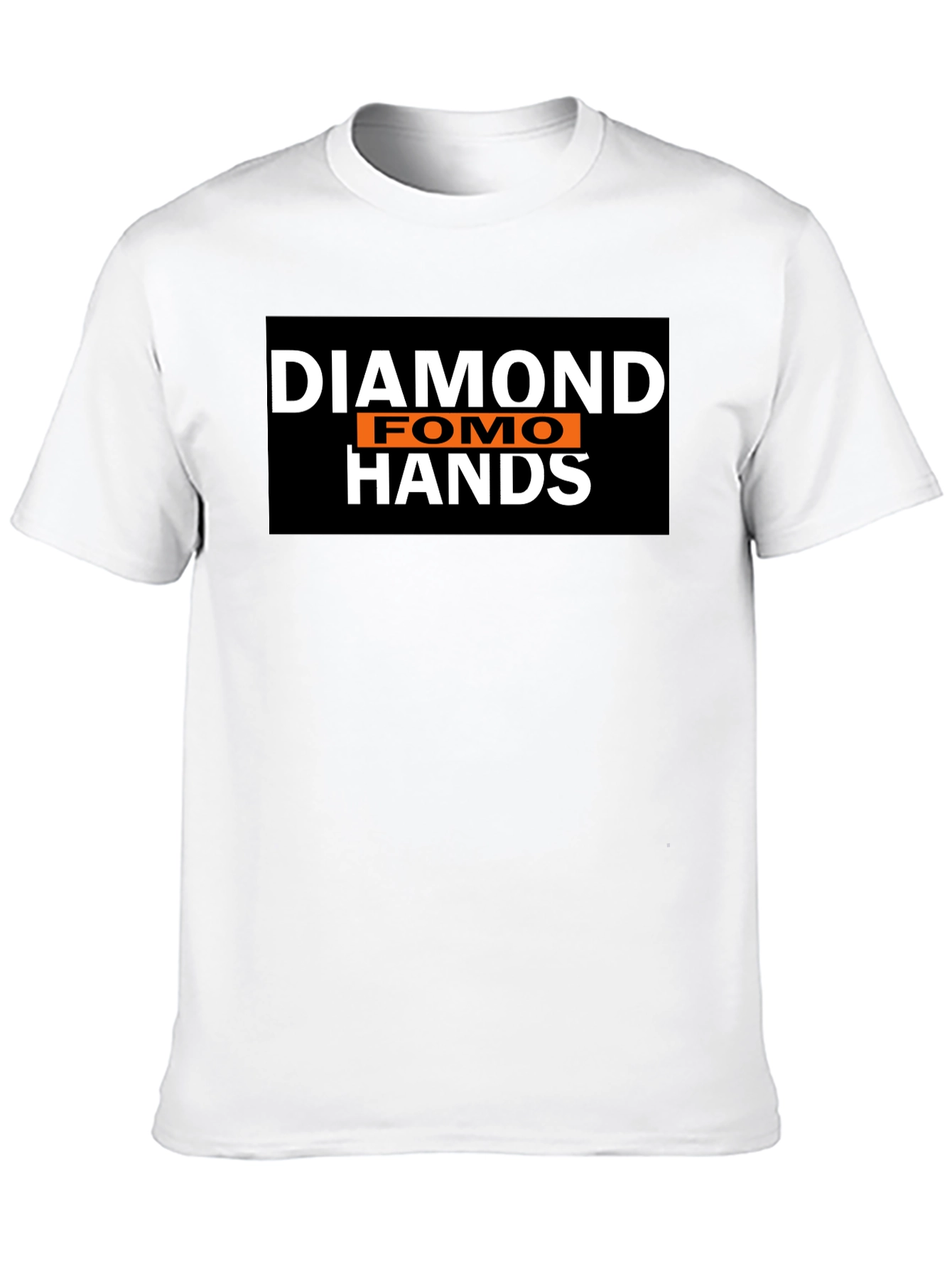 Diamond Fomo Hands Black T-Shirt