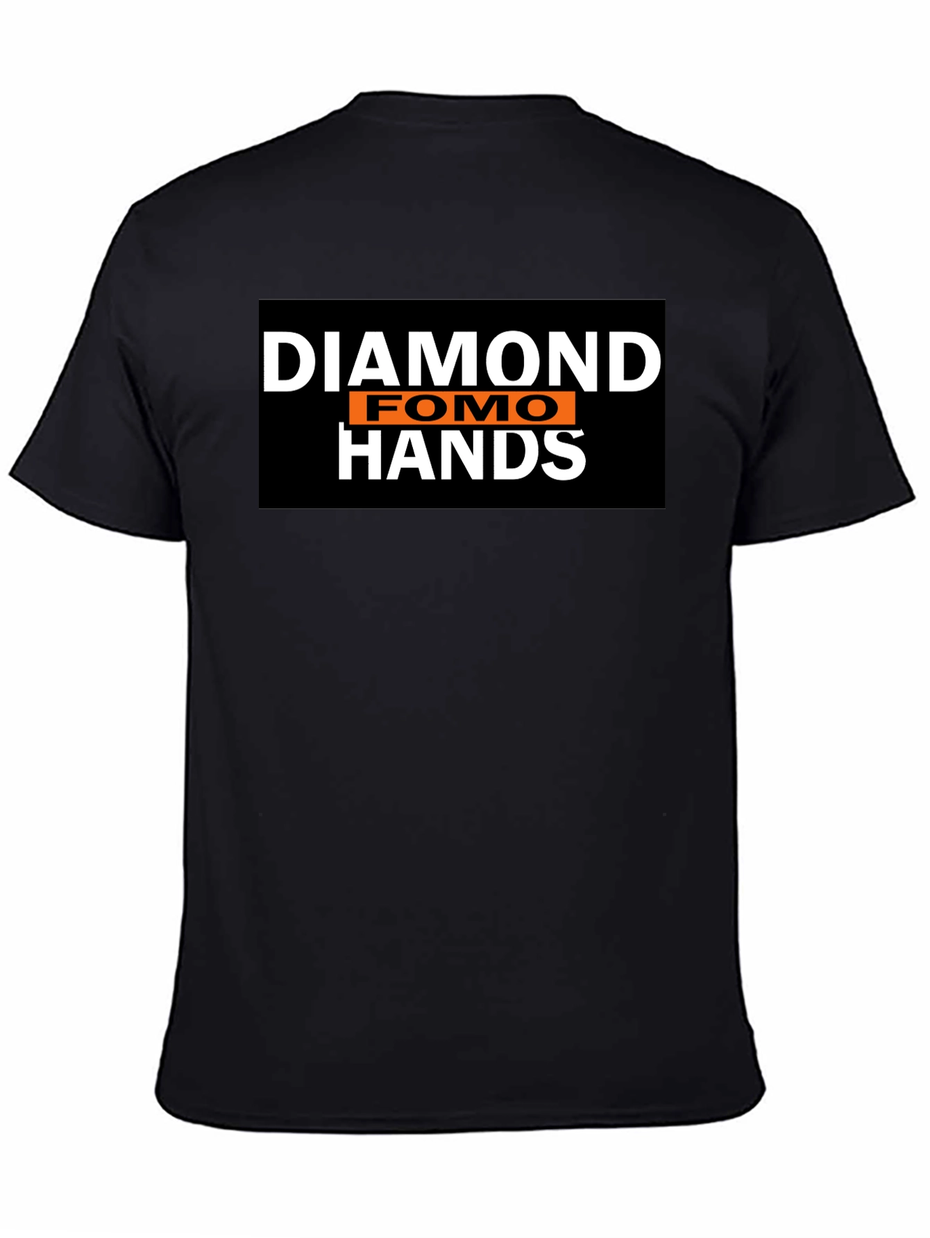 Diamond Fomo Hands Black T-Shirt