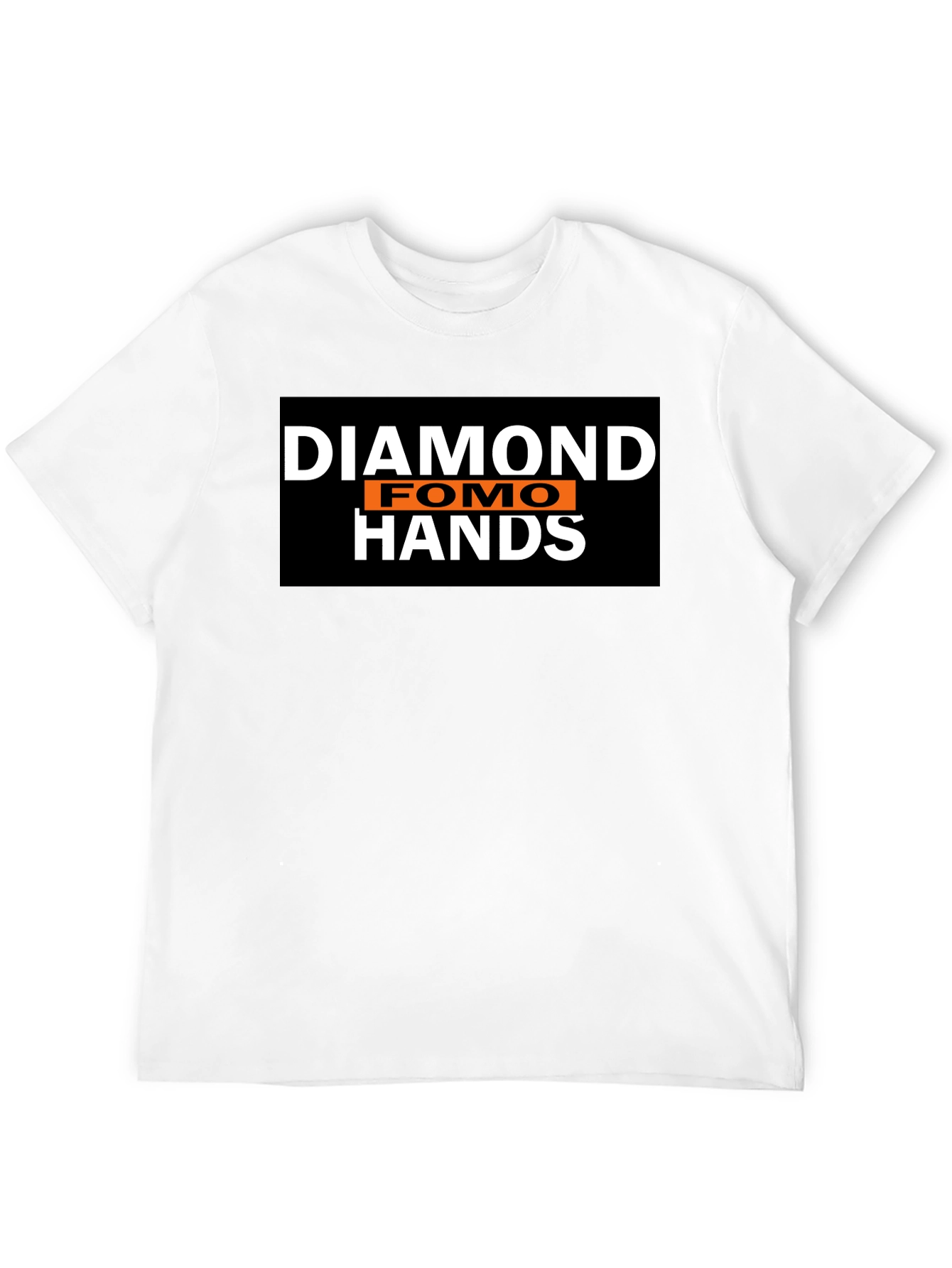 Diamond Fomo Hands Black T-Shirt