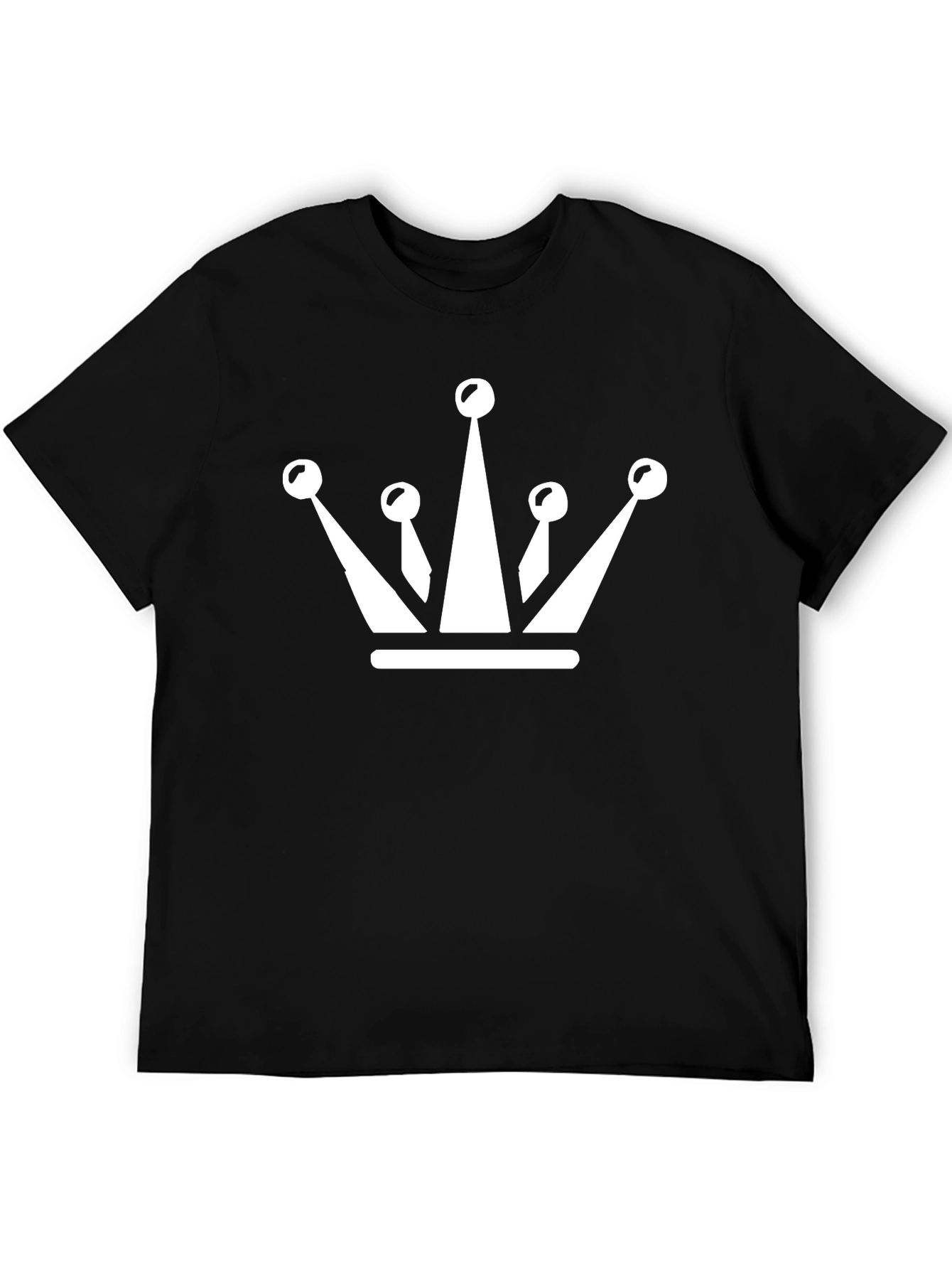 Crown Graphic T-Shirt - Black