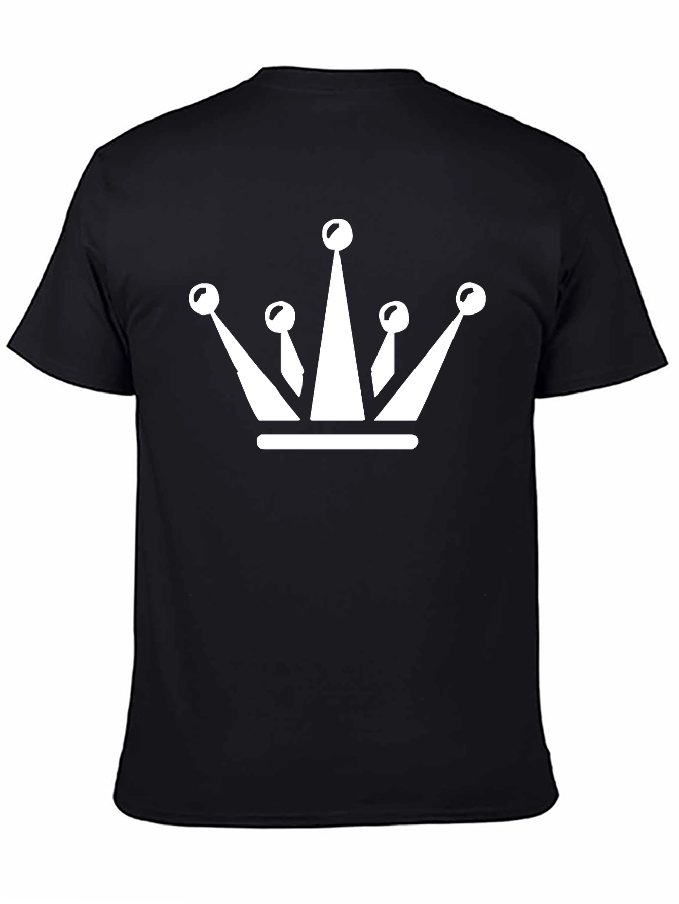 Crown Graphic T-Shirt - Black