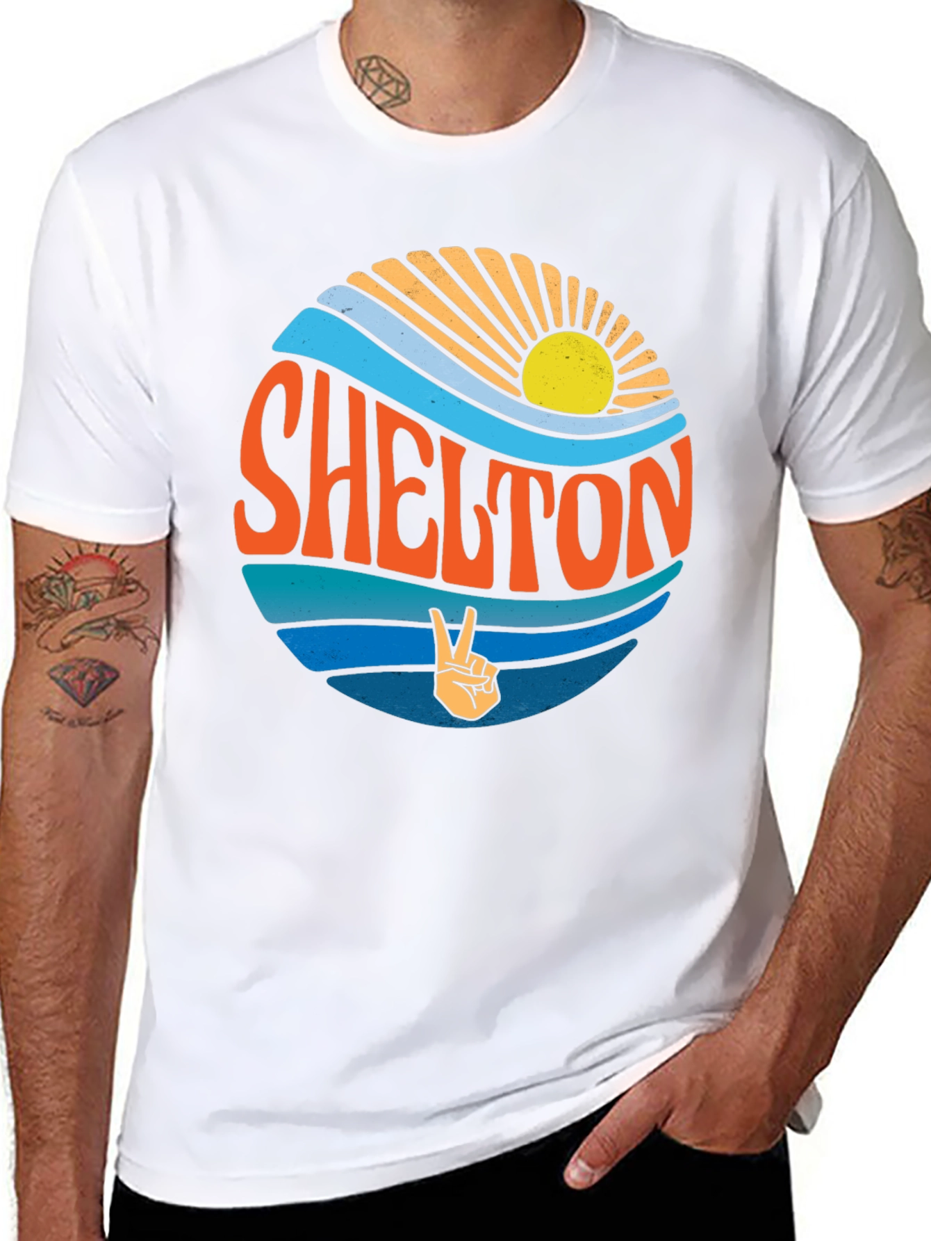 Shelton Retro Graphic T-Shirt