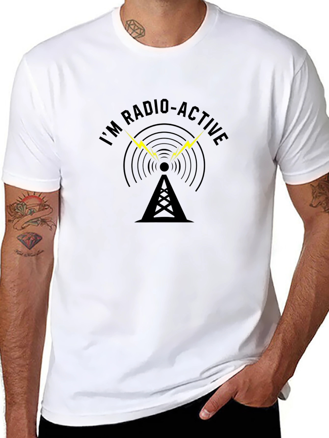 Radioactive T-Shirt - Novelty Tee for Science Lovers