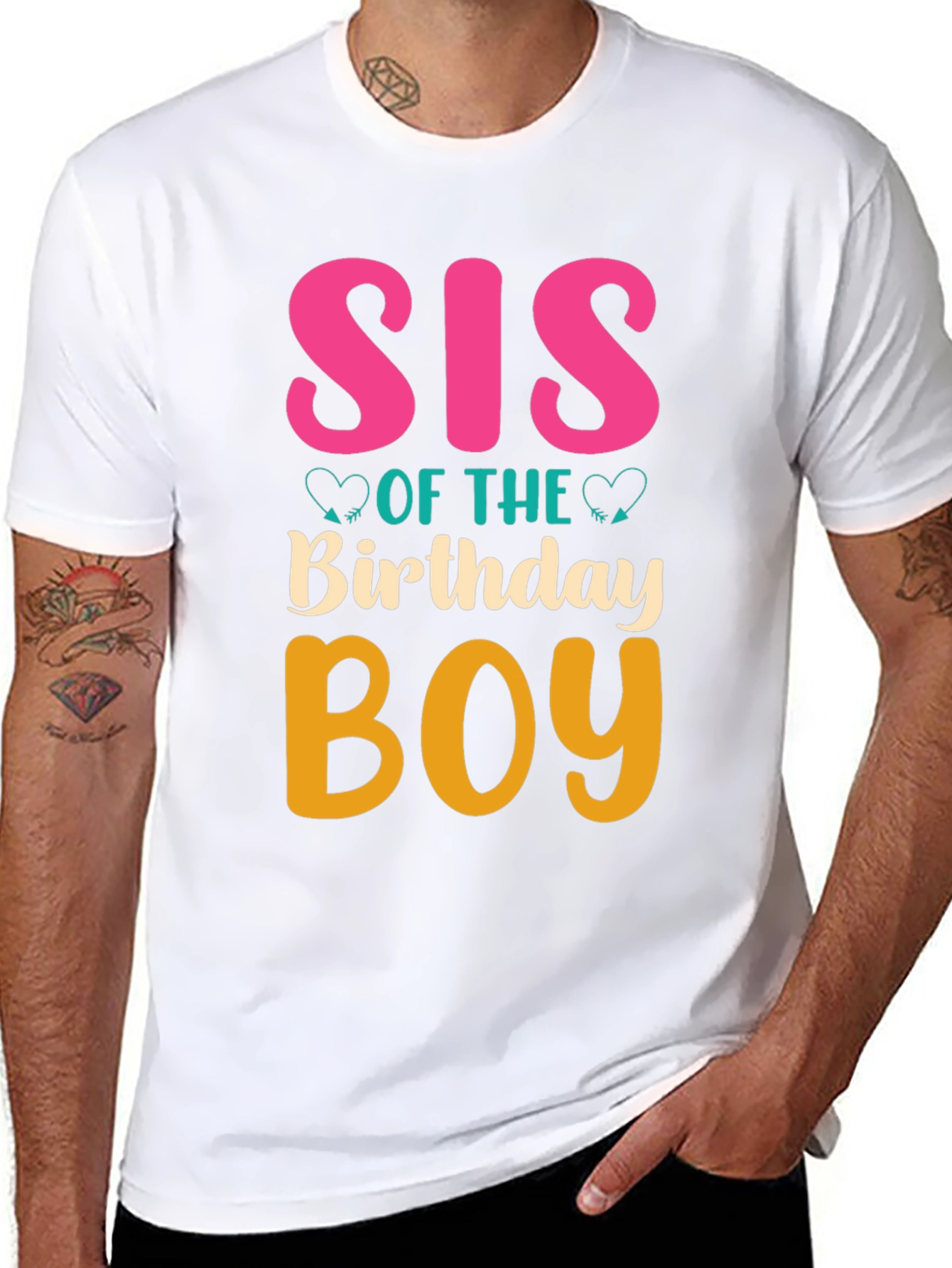 Sis of the Birthday Boy T-Shirt