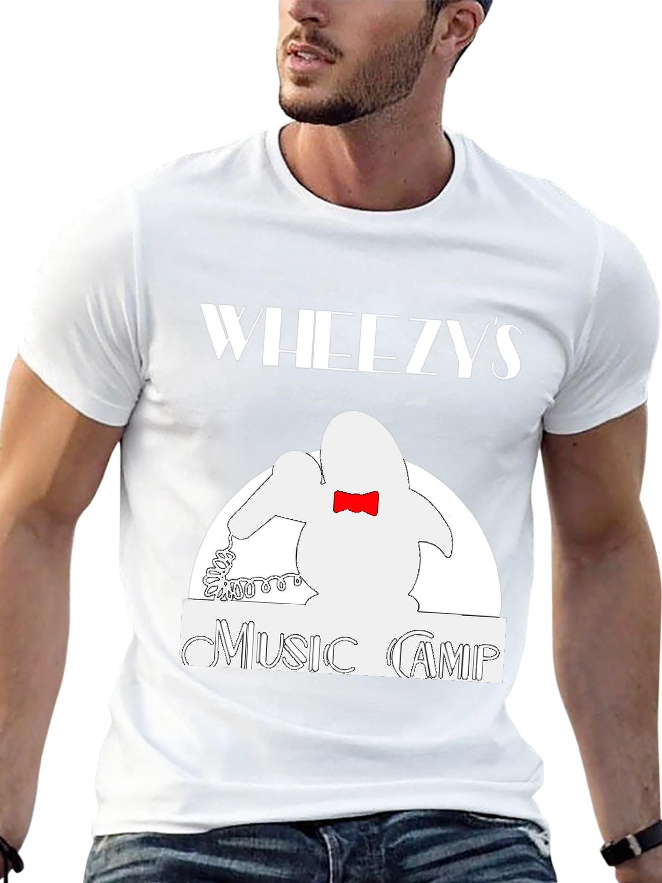 Wheezys Music Camp Black T-Shirt