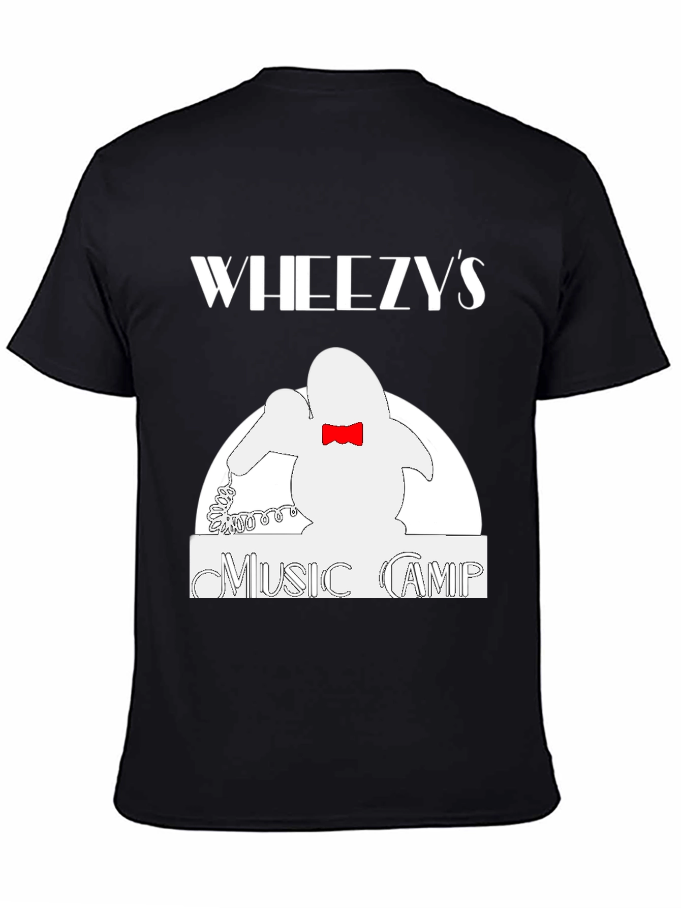 Wheezys Music Camp Black T-Shirt