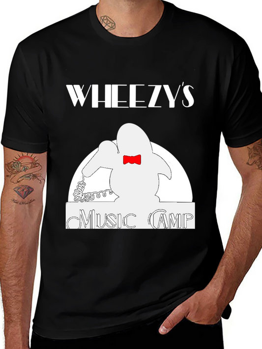 Wheezys Music Camp Black T-Shirt