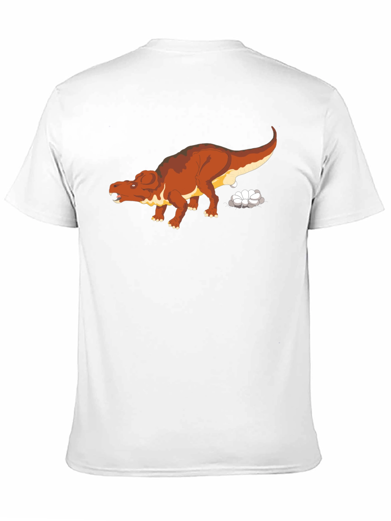 Dinosaur Graphic Print Black T-Shirt