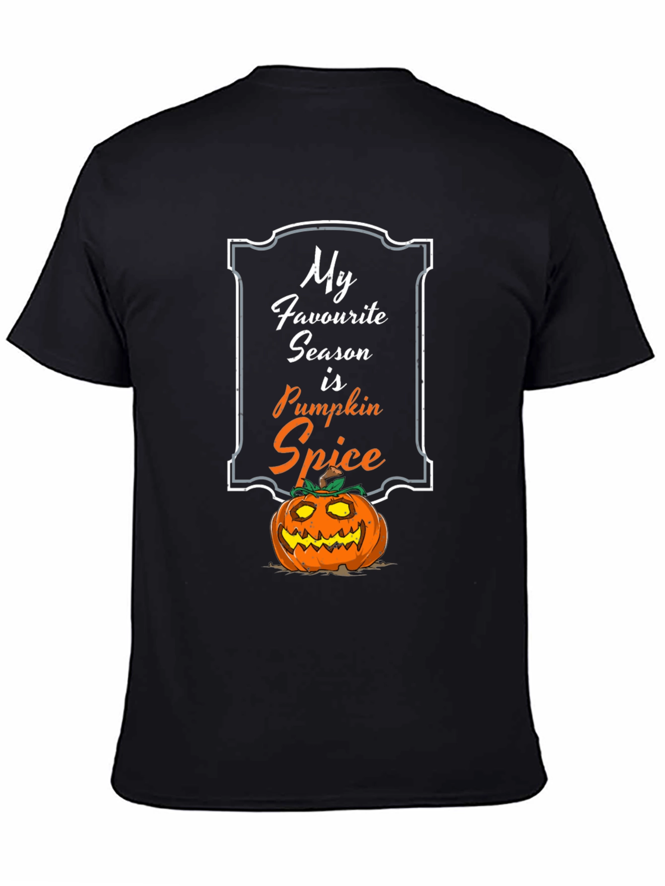 Pumpkin Spice Season Graphic T-Shirt