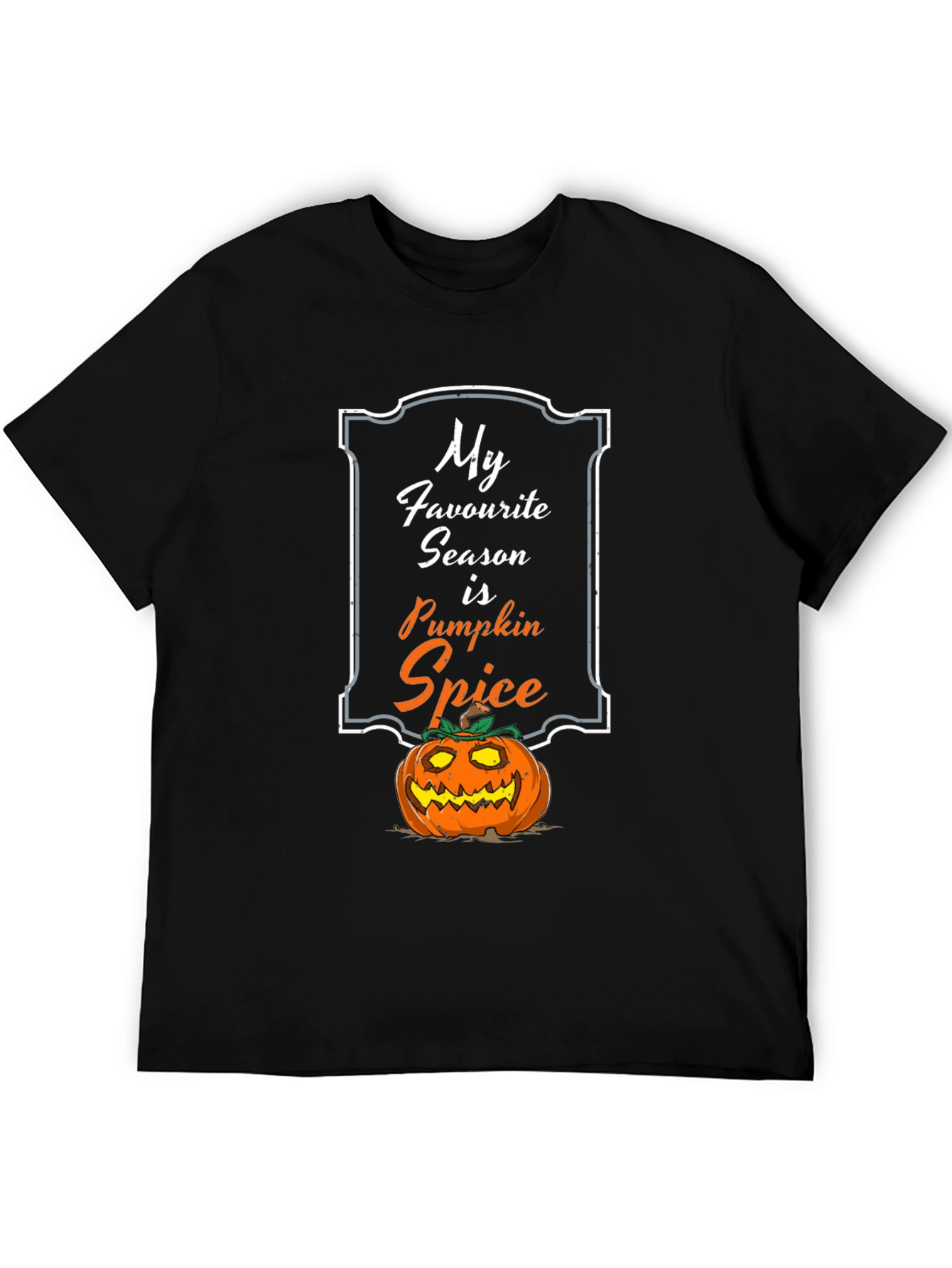 Pumpkin Spice Season Graphic T-Shirt
