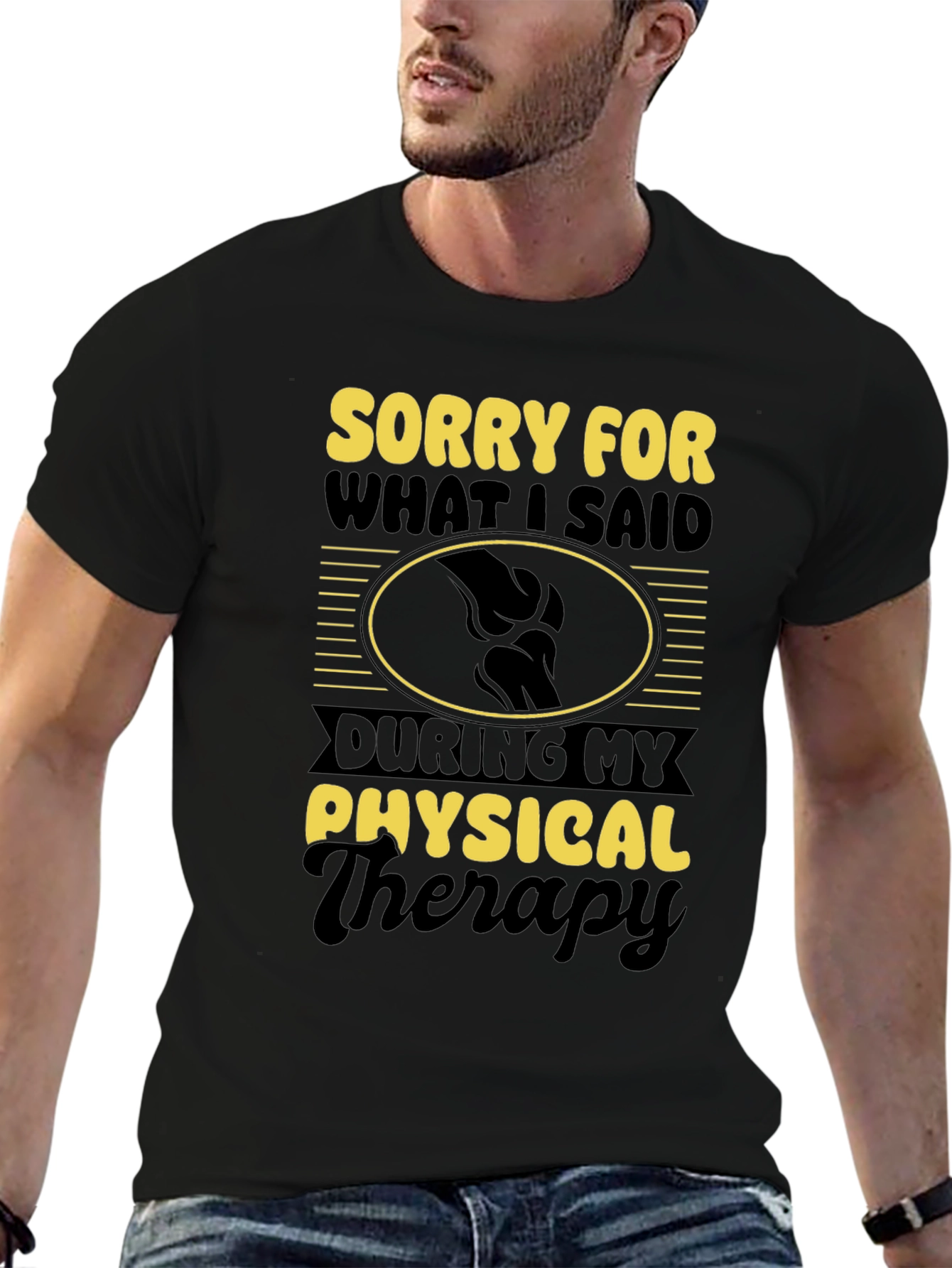 Physical Therapy Apology Graphic T-Shirt