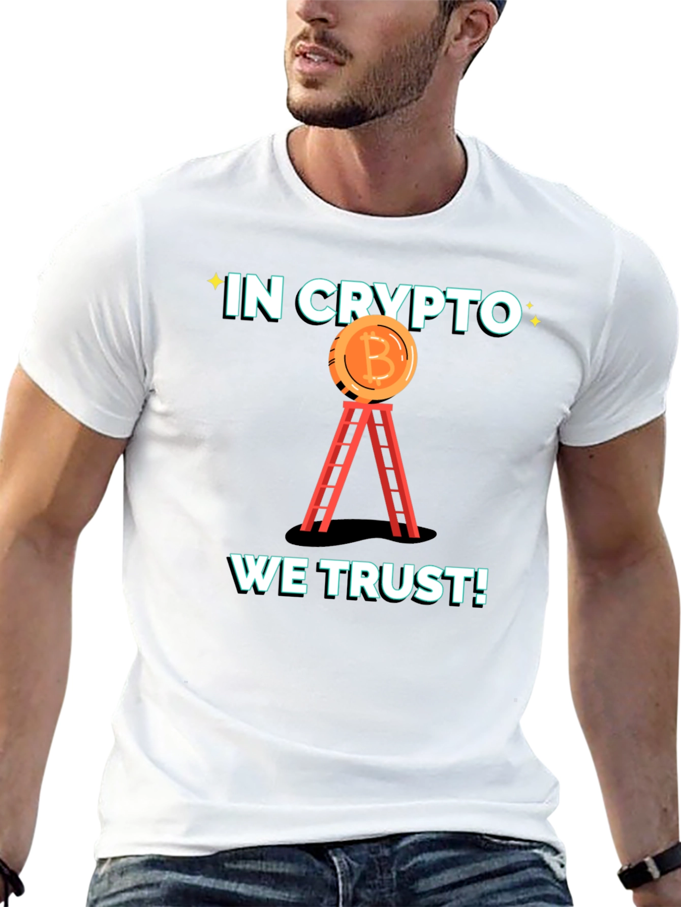 In Crypto We Trust Graphic Tee