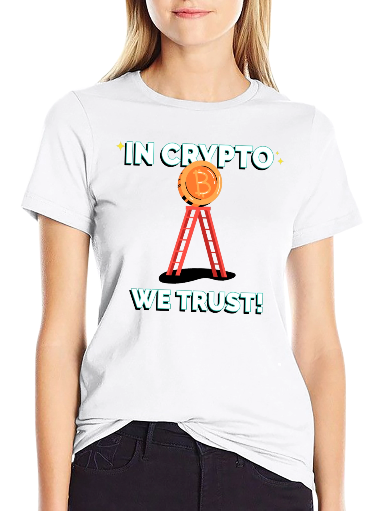 In Crypto We Trust Graphic Tee