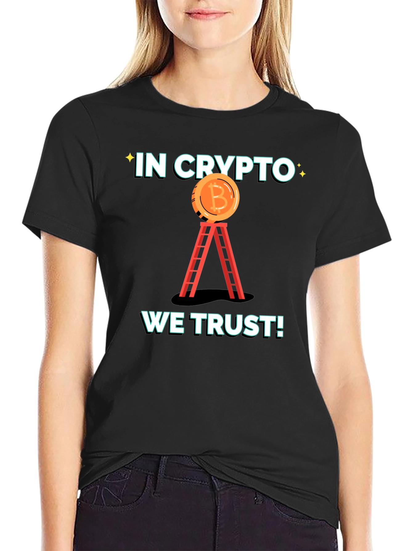 In Crypto We Trust Graphic Tee