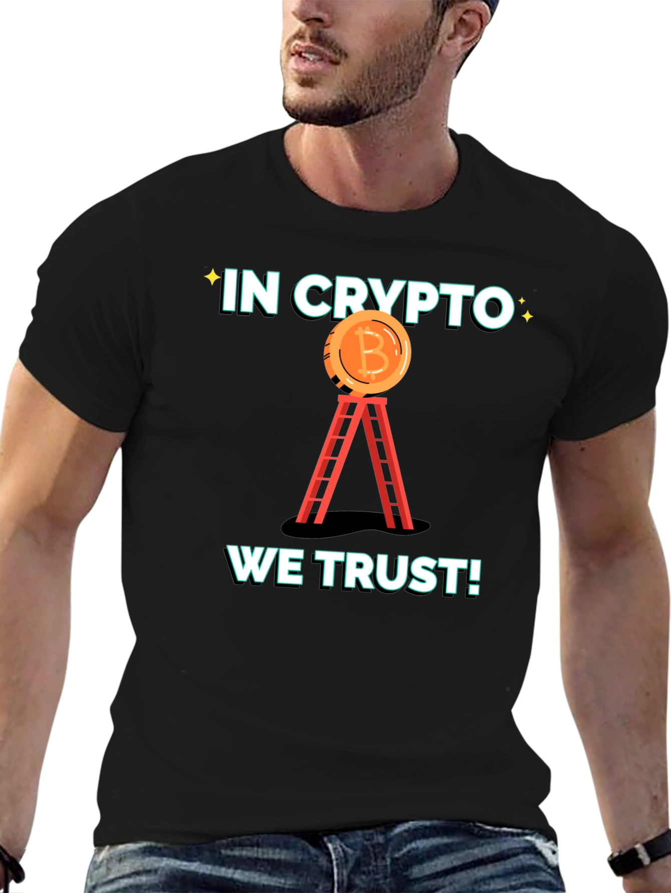 In Crypto We Trust Graphic Tee