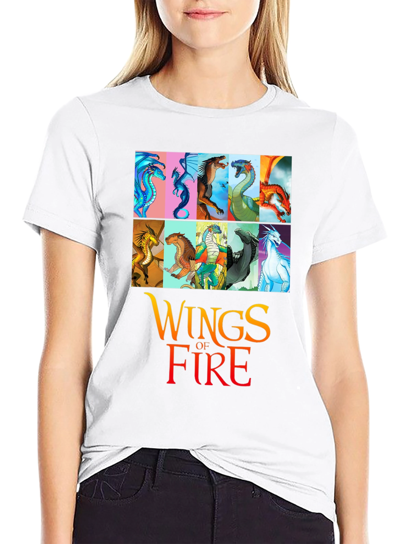 Wings of Fire T-Shirt - Dragon Graphic Novel Tee