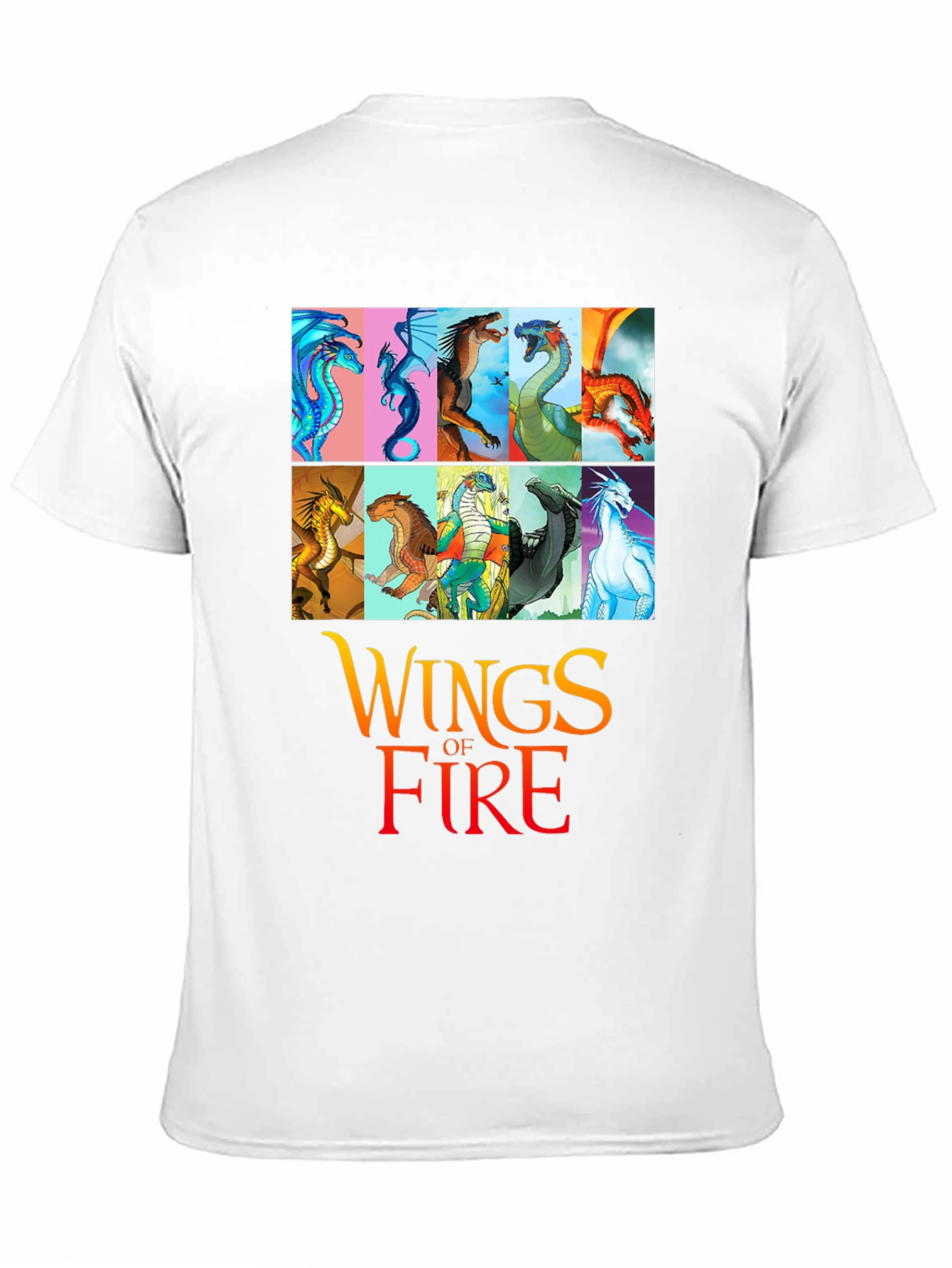 Wings of Fire T-Shirt - Dragon Graphic Novel Tee
