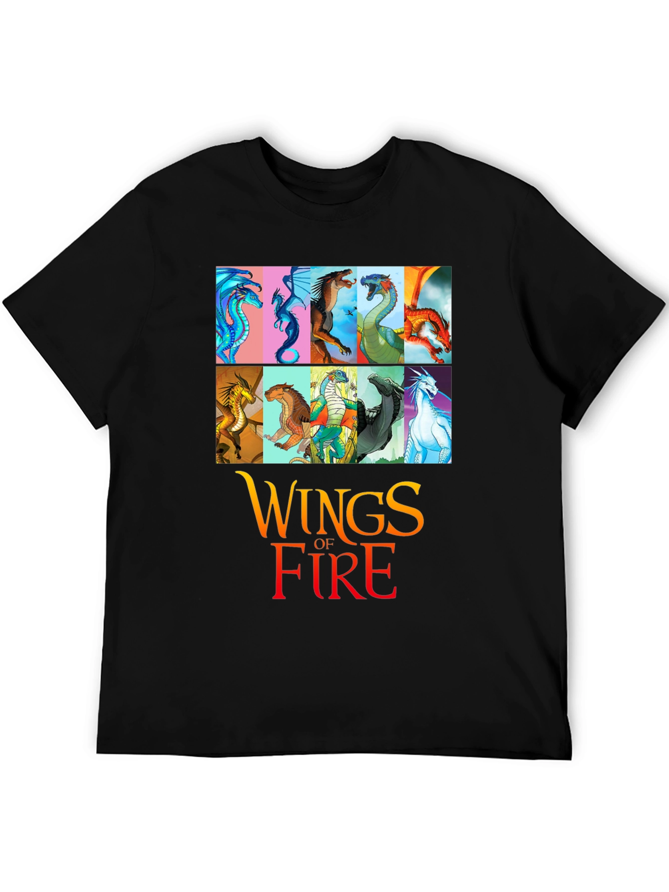Wings of Fire T-Shirt - Dragon Graphic Novel Tee