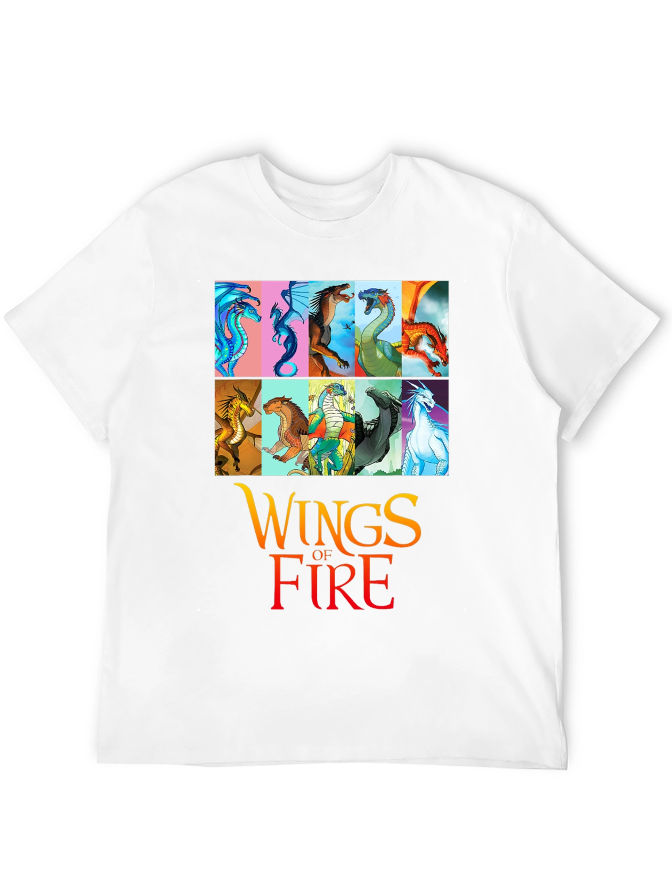 Wings of Fire T-Shirt - Dragon Graphic Novel Tee