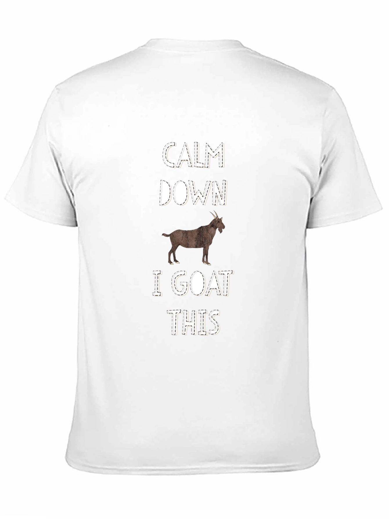Calm Down I Goat This Graphic Tee