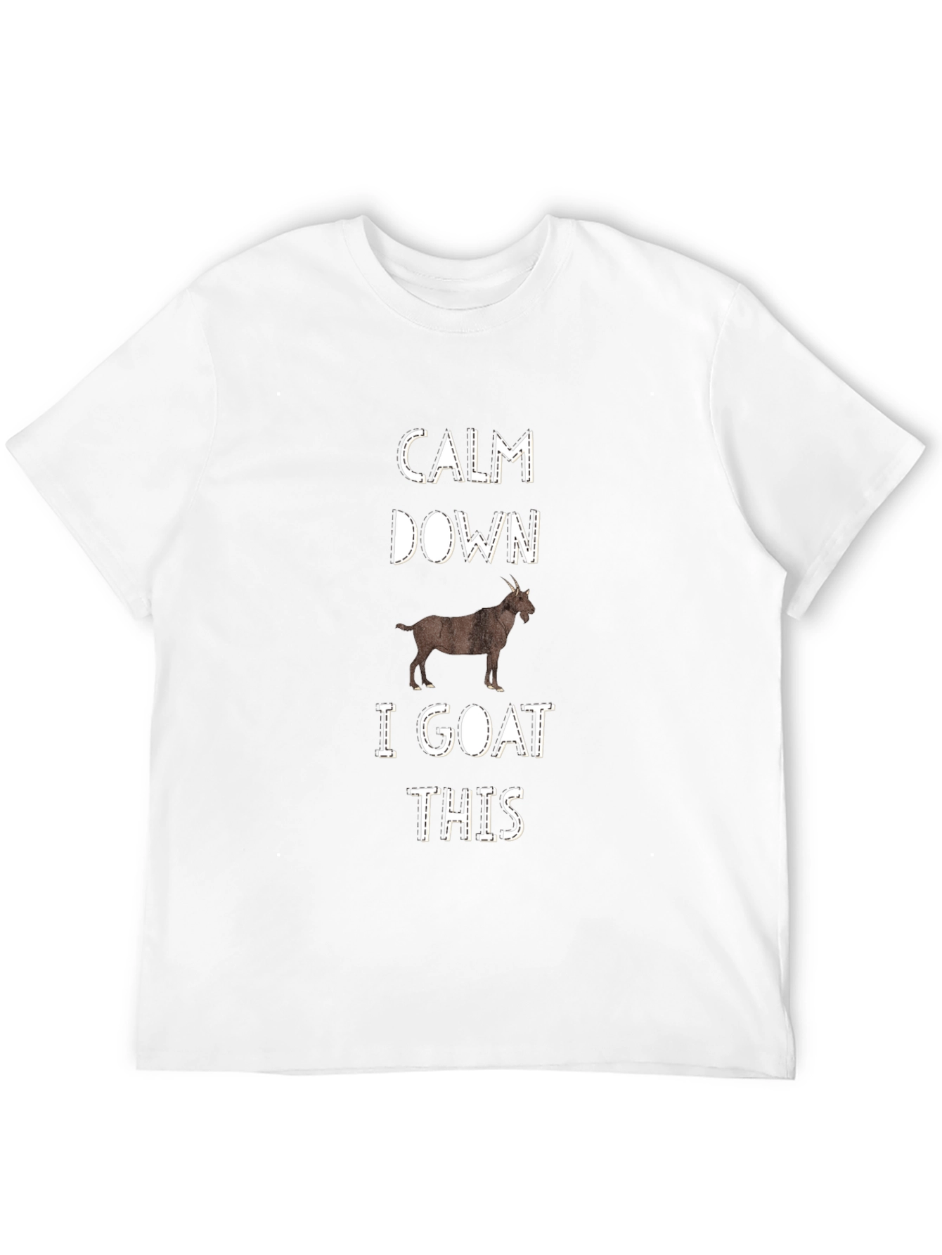 Calm Down I Goat This Graphic Tee