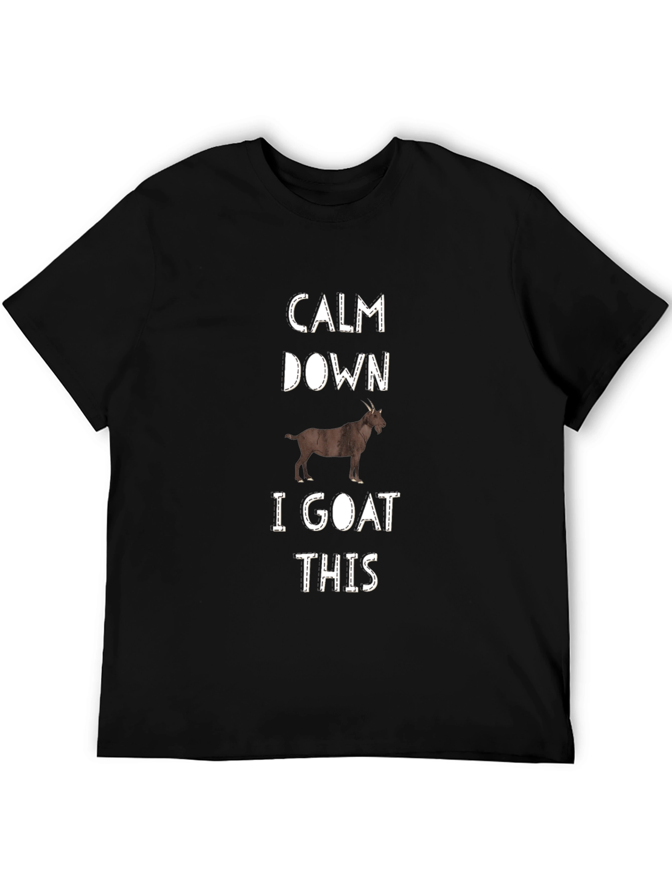 Calm Down I Goat This Graphic Tee