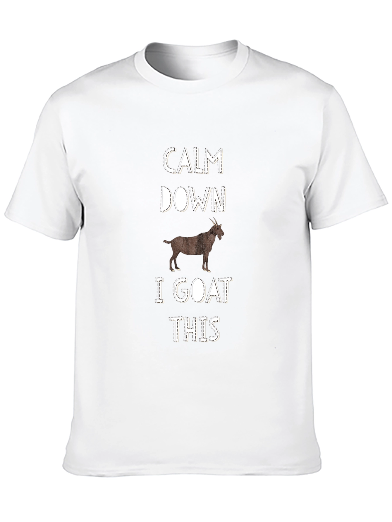 Calm Down I Goat This Graphic Tee
