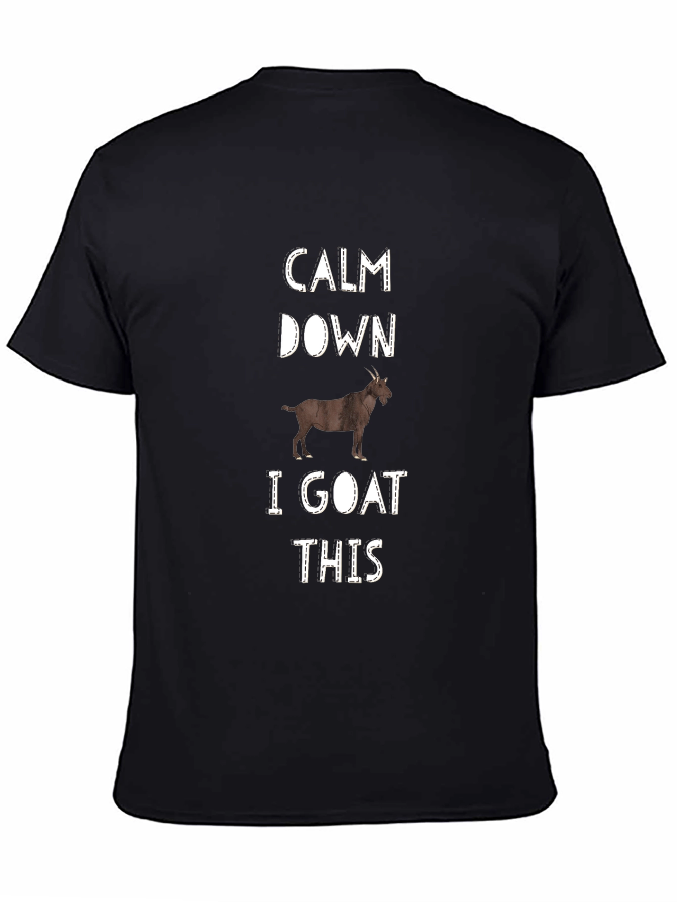 Calm Down I Goat This Graphic Tee
