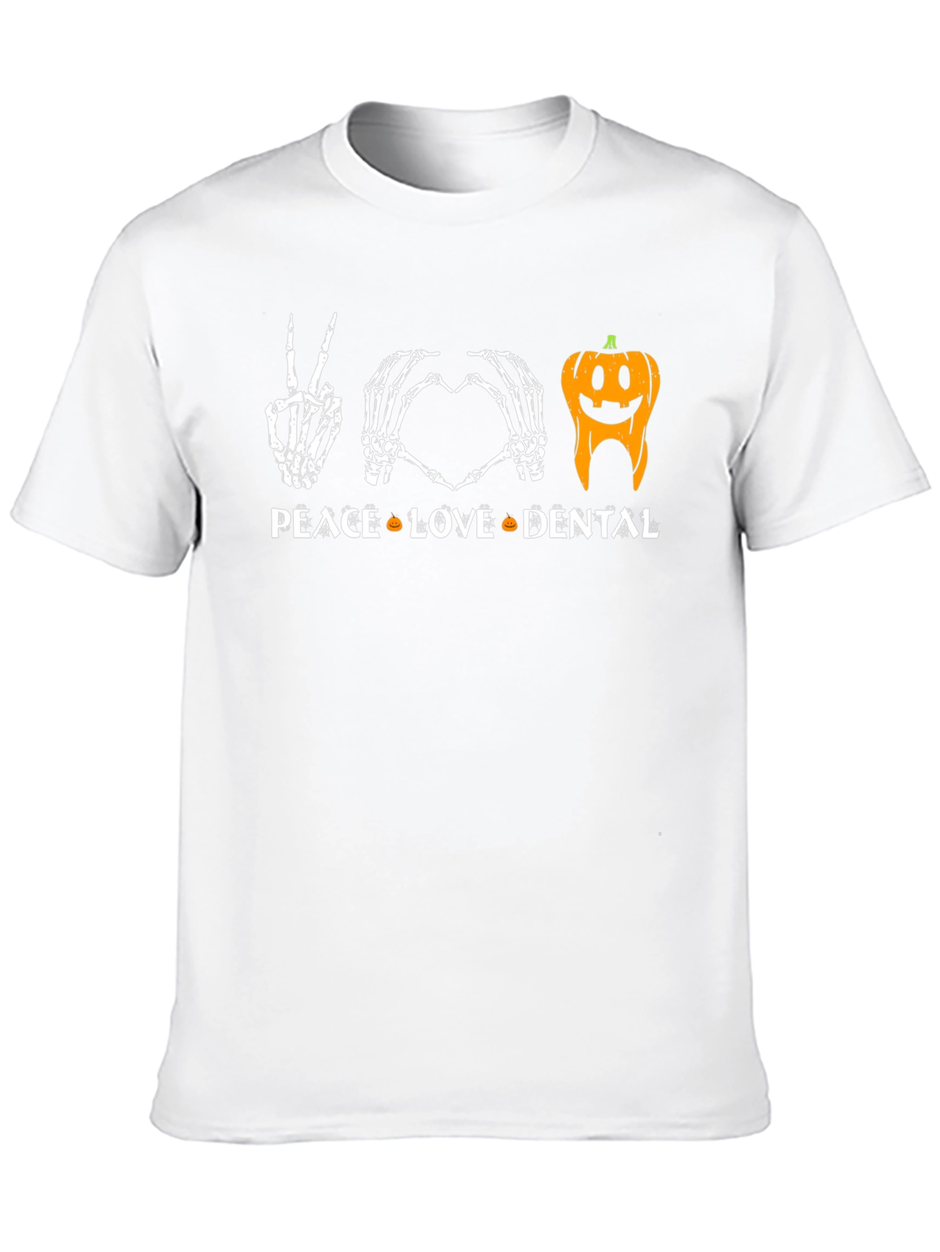 Peace Love Dental Halloween T-Shirt