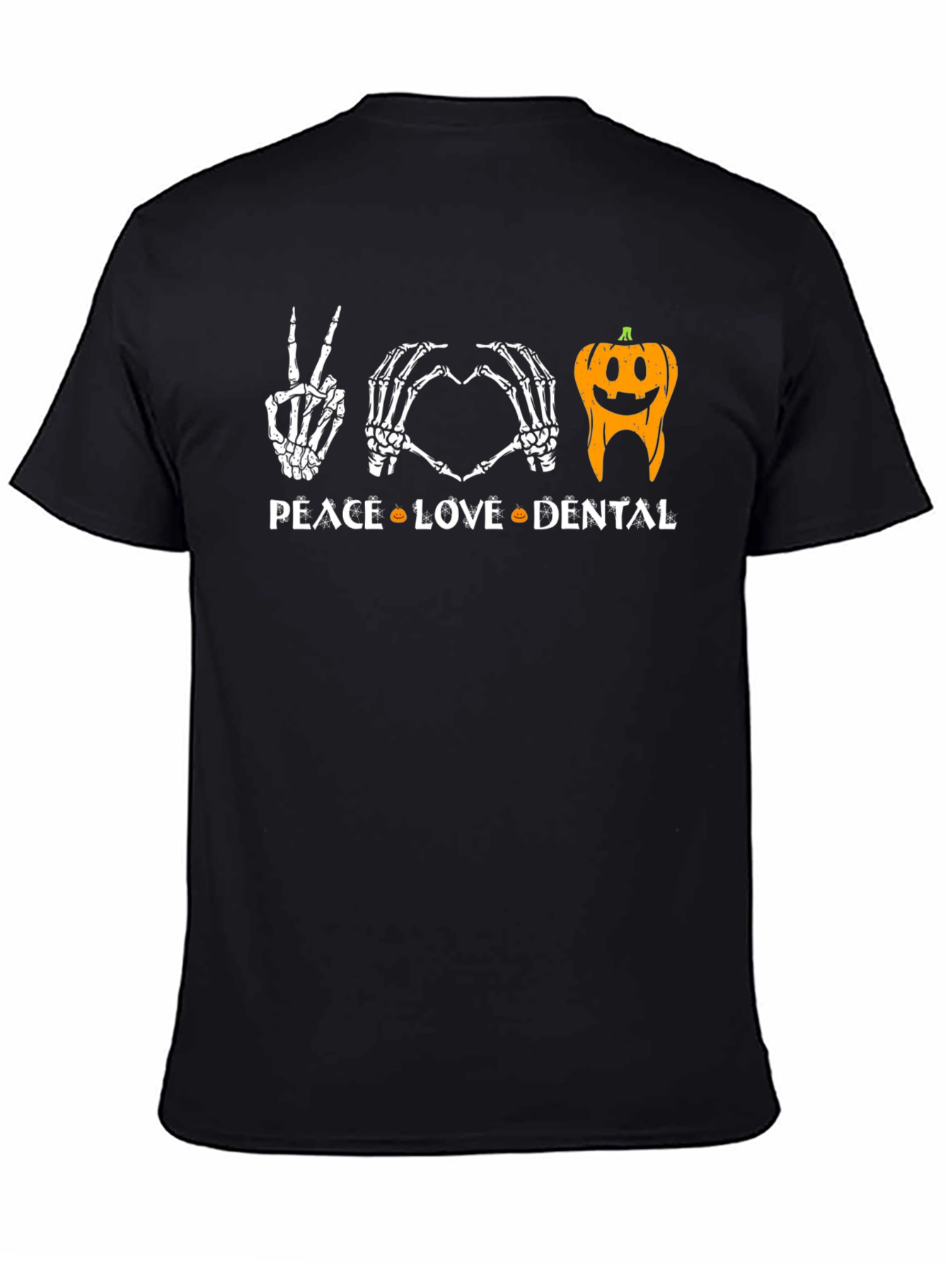 Peace Love Dental Halloween T-Shirt