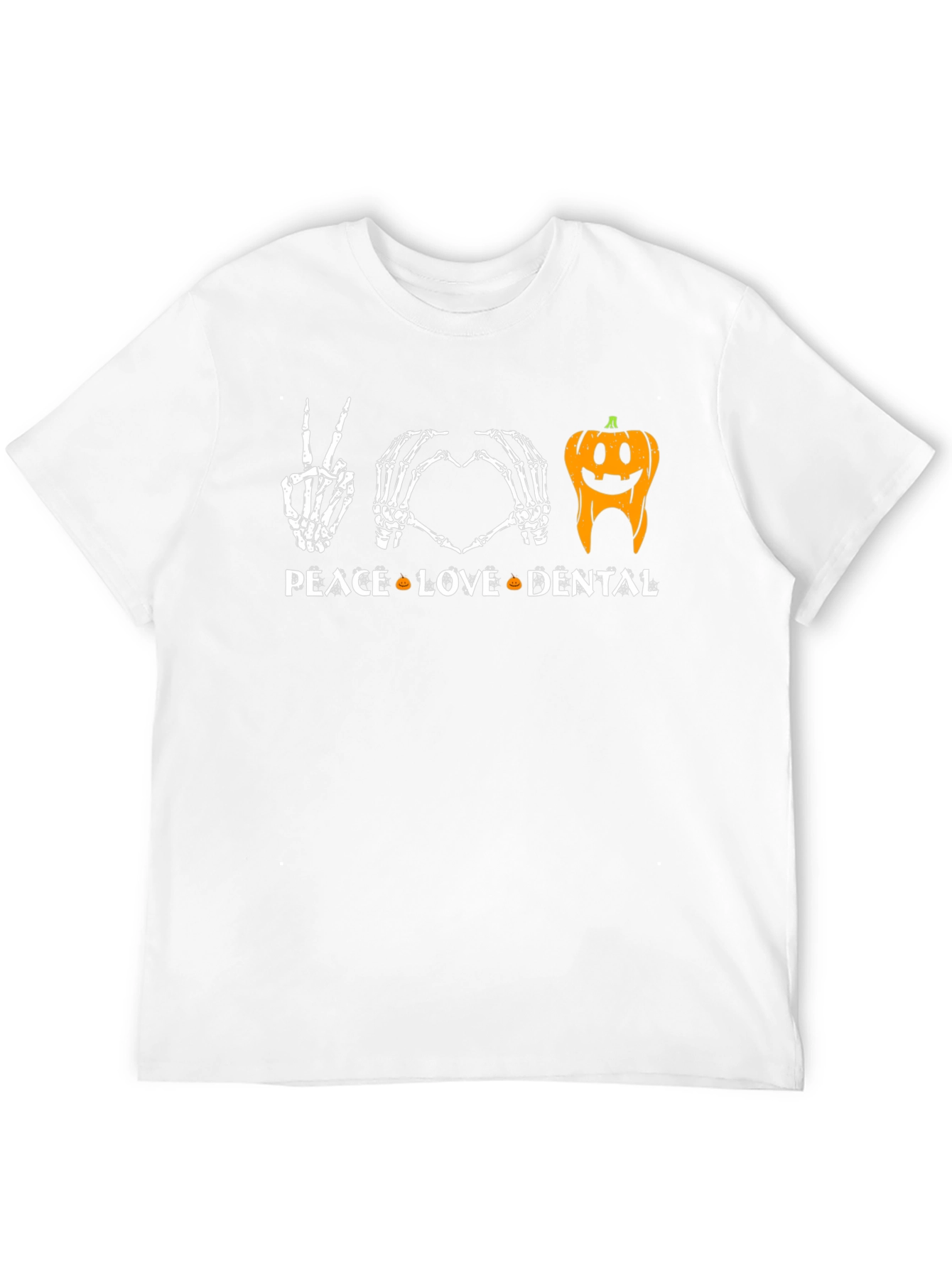 Peace Love Dental Halloween T-Shirt