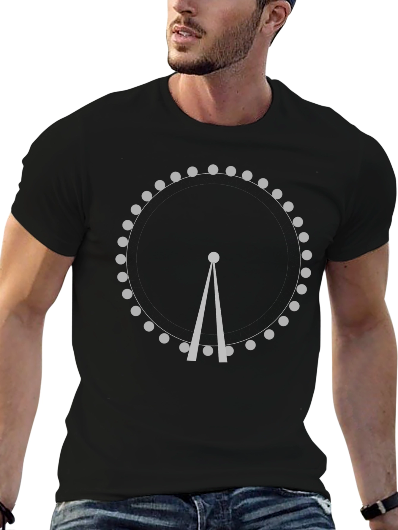 London Eye Ferris Wheel Graphic Tee