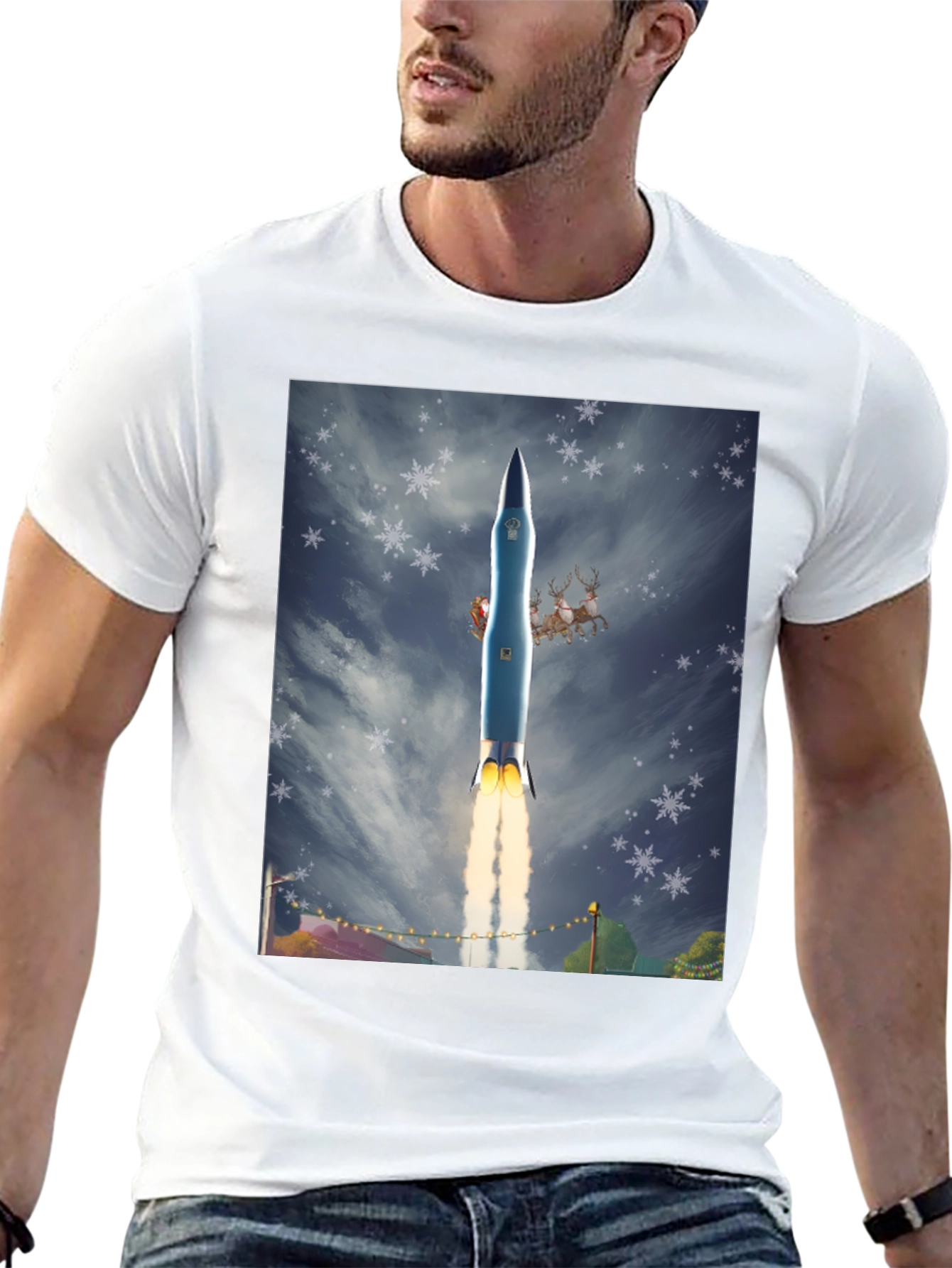 Christmas Rocket T-Shirt