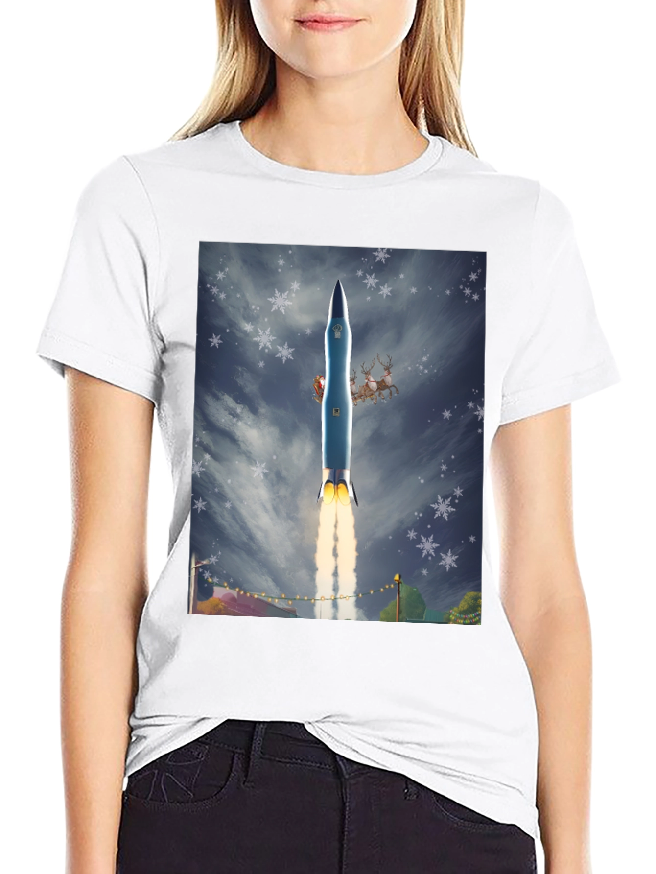 Christmas Rocket T-Shirt