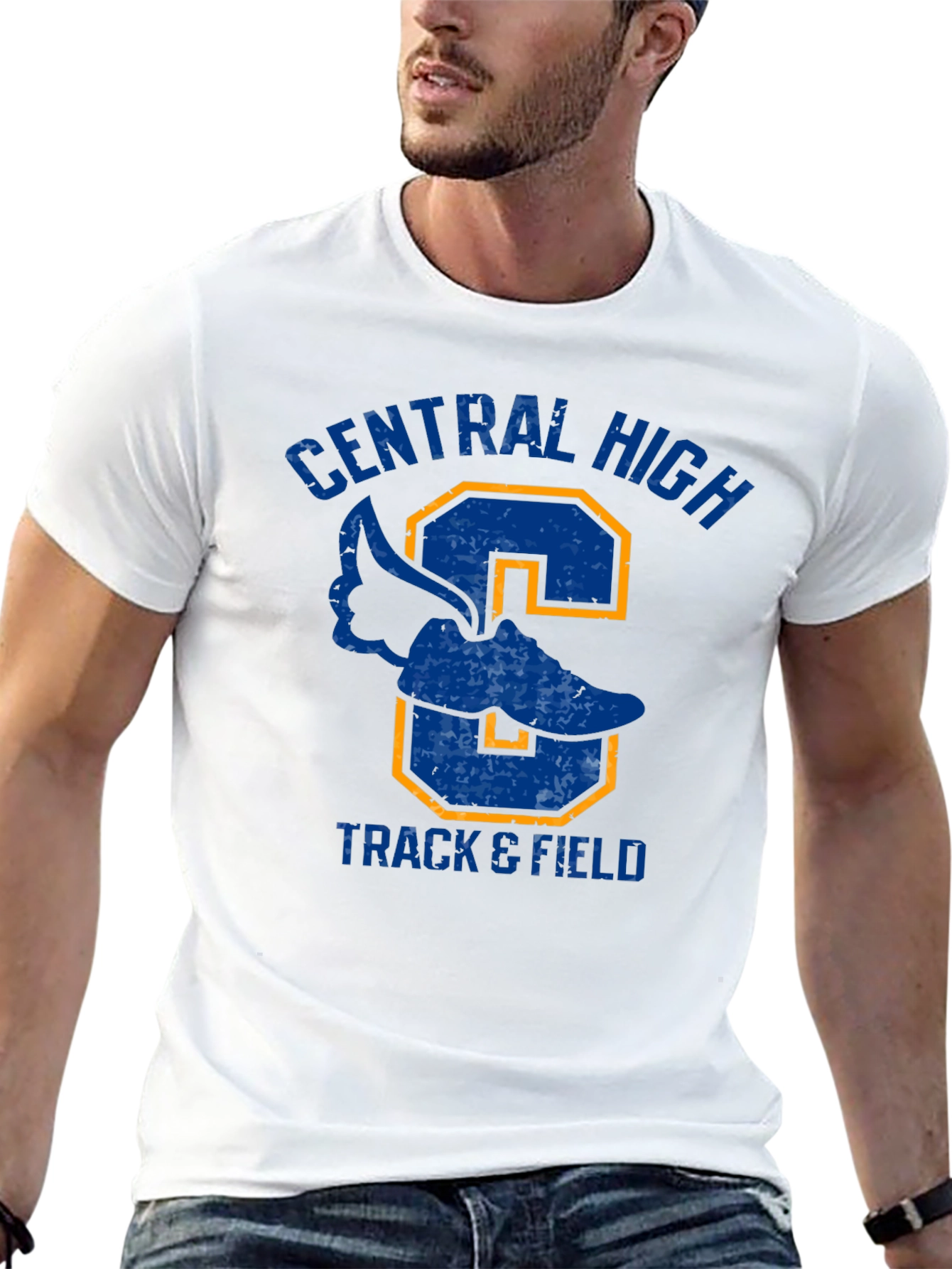 Central High Track & Field Graphic Tee