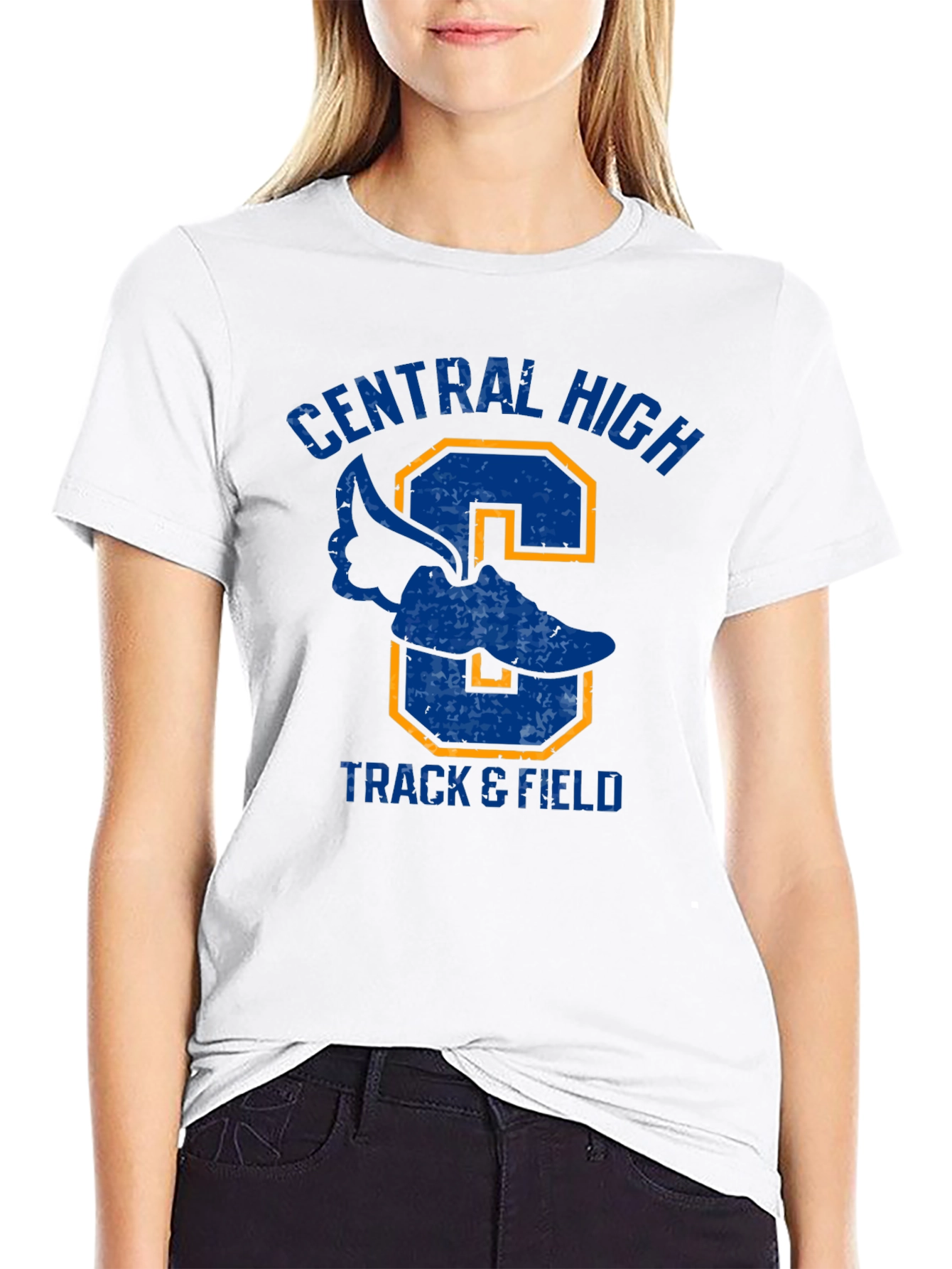 Central High Track & Field Graphic Tee