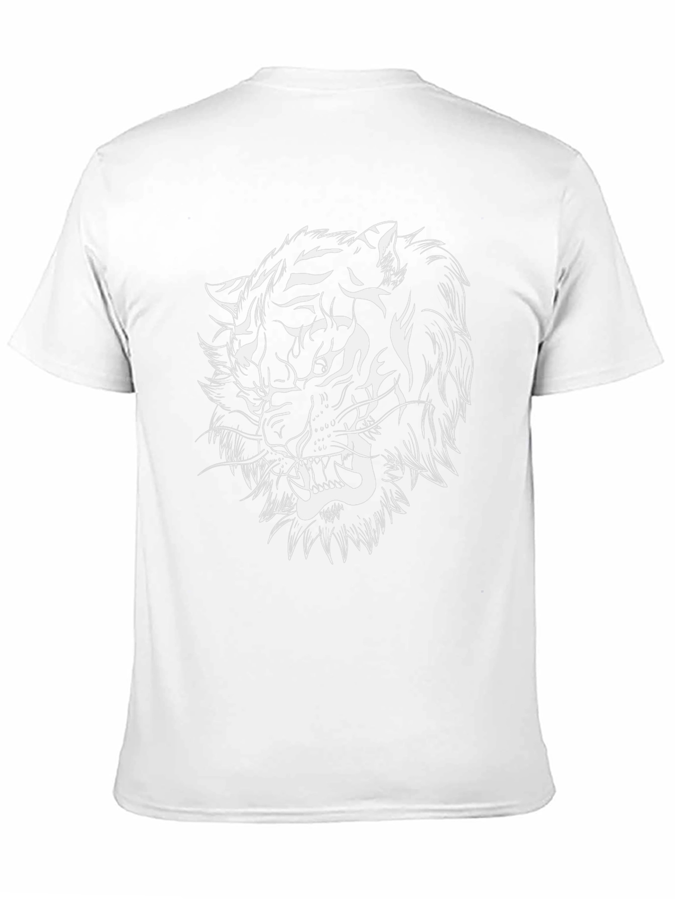 Tiger Graphic Black T-Shirt - Fierce Style