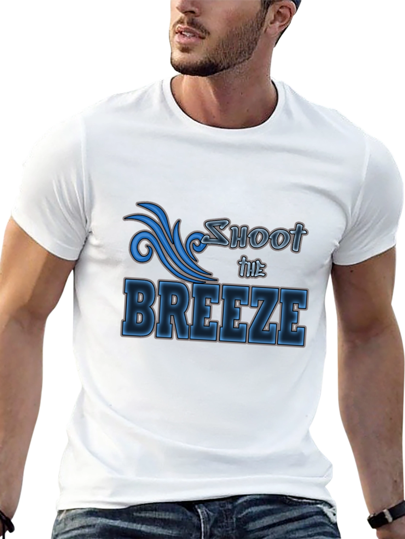 Shoot the Breeze Graphic Tee - Relaxed Style