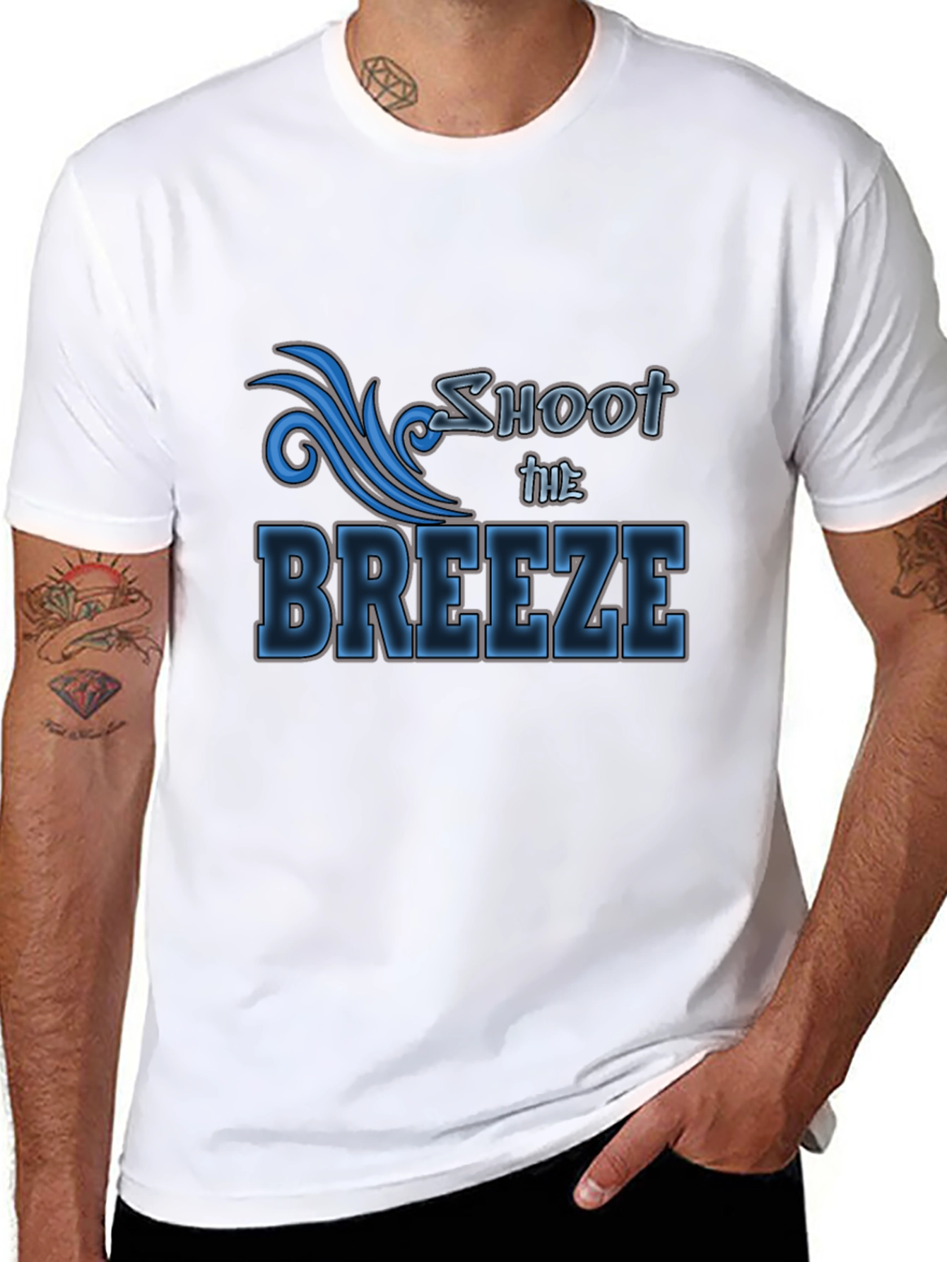 Shoot the Breeze Graphic Tee - Relaxed Style