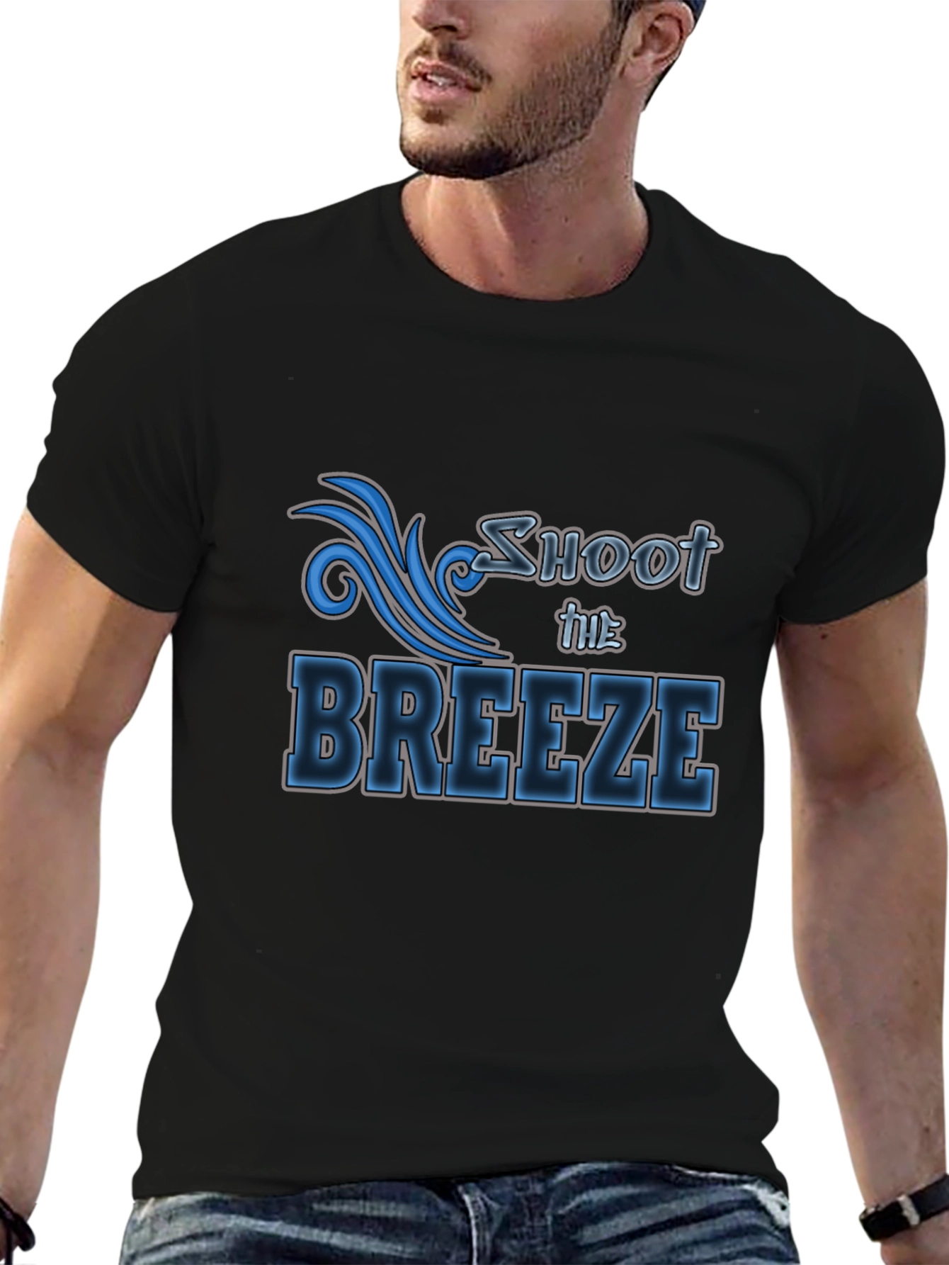 Shoot the Breeze Graphic Tee - Relaxed Style