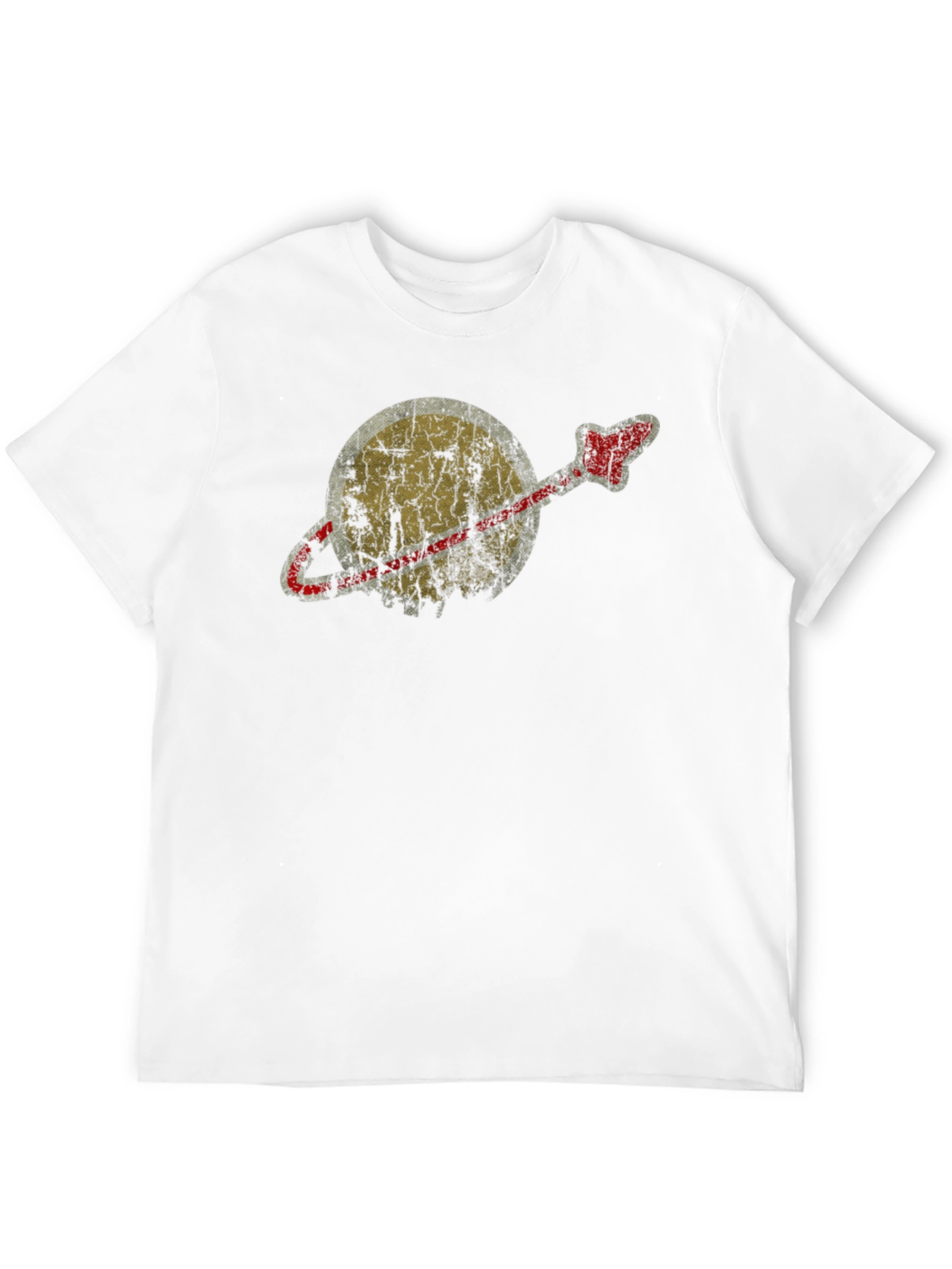 Retro Space Graphic T-Shirt - Black