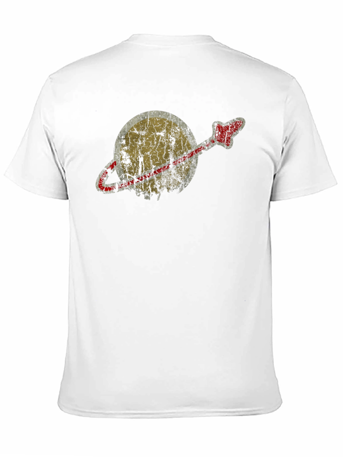 Retro Space Graphic T-Shirt - Black