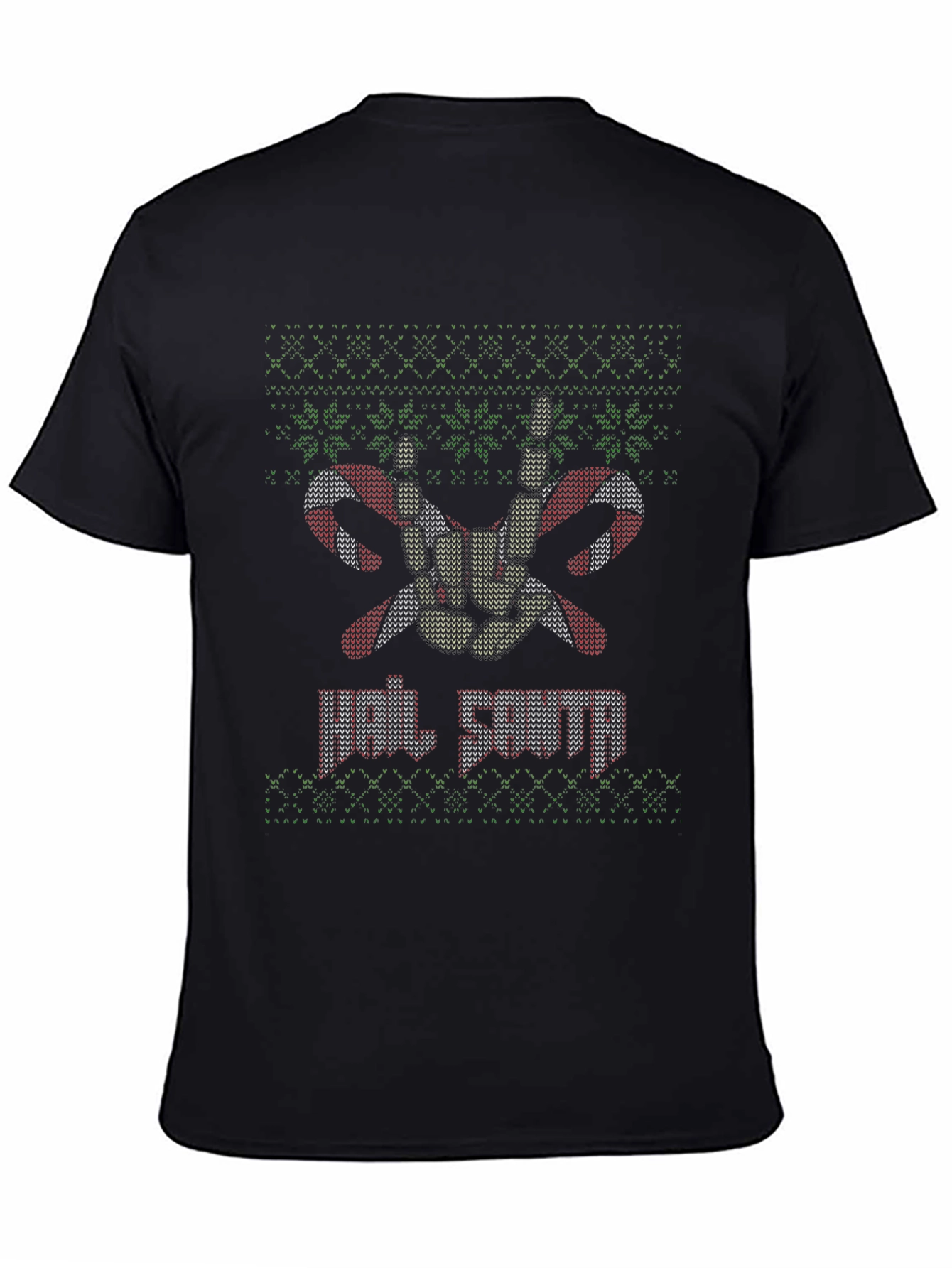 Rock On Santa Christmas T-Shirt