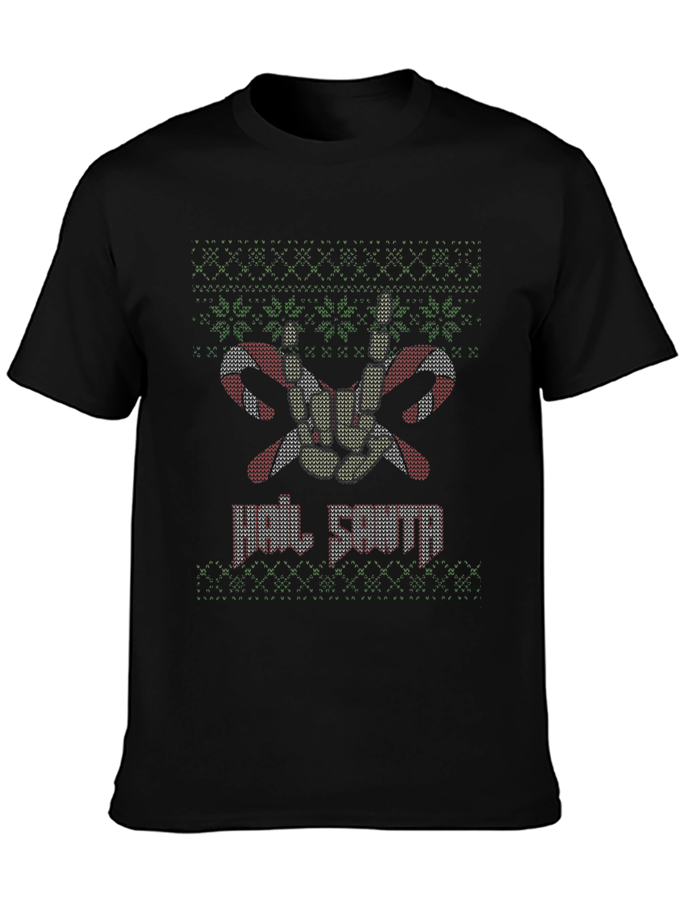 Rock On Santa Christmas T-Shirt