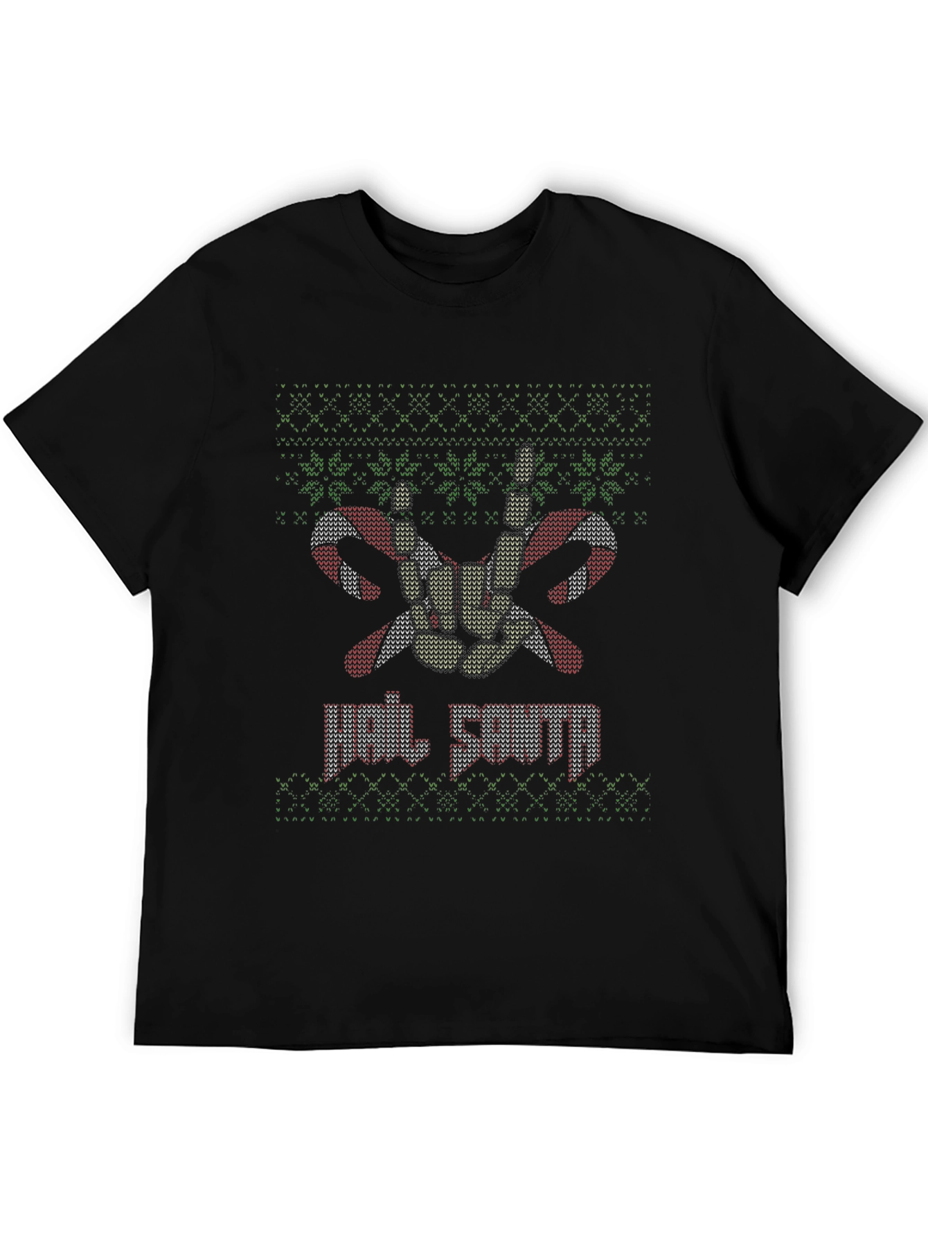 Rock On Santa Christmas T-Shirt